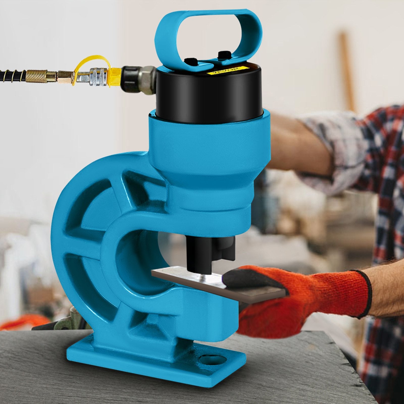 Hydraulic Hole Punching Tool CH-60, 31T Smooth Puncher for Iron Copper Aluminum