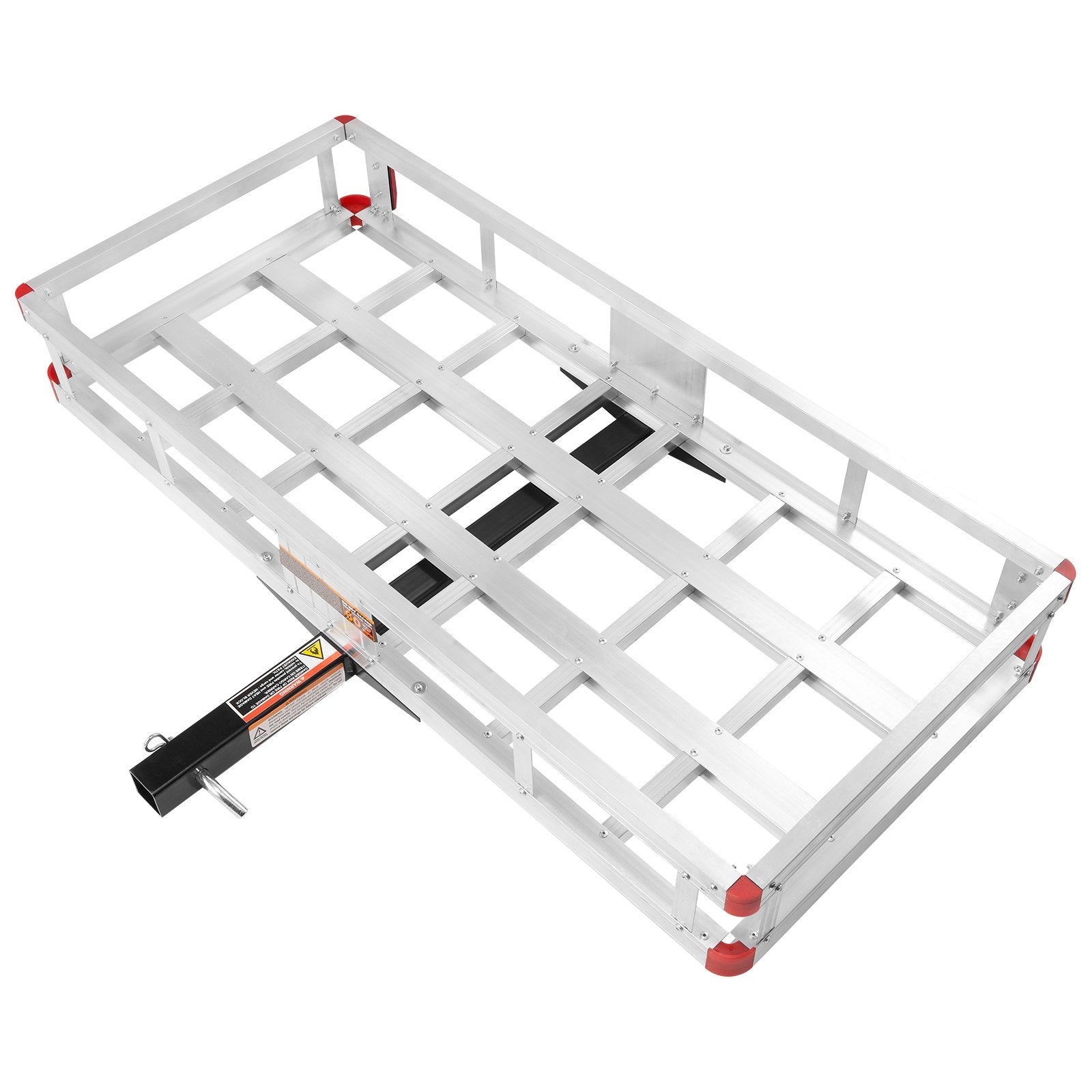 Hitch Cargo Carrier 500LB Aluminum Trailer Basket Luggage Rack 2 Inch Hitch