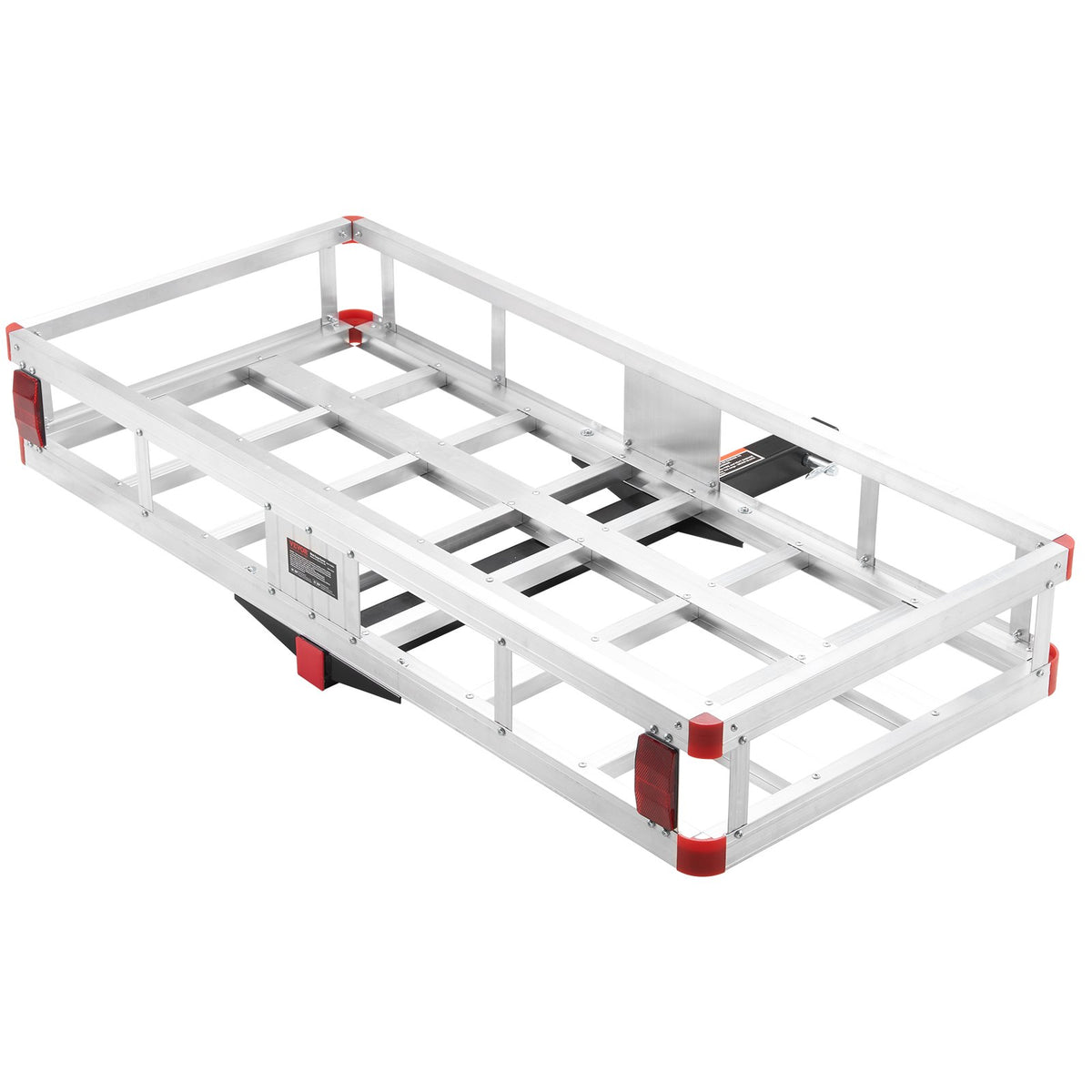 Hitch Cargo Carrier 500LB Aluminum Trailer Basket Luggage Rack 2 Inch Hitch