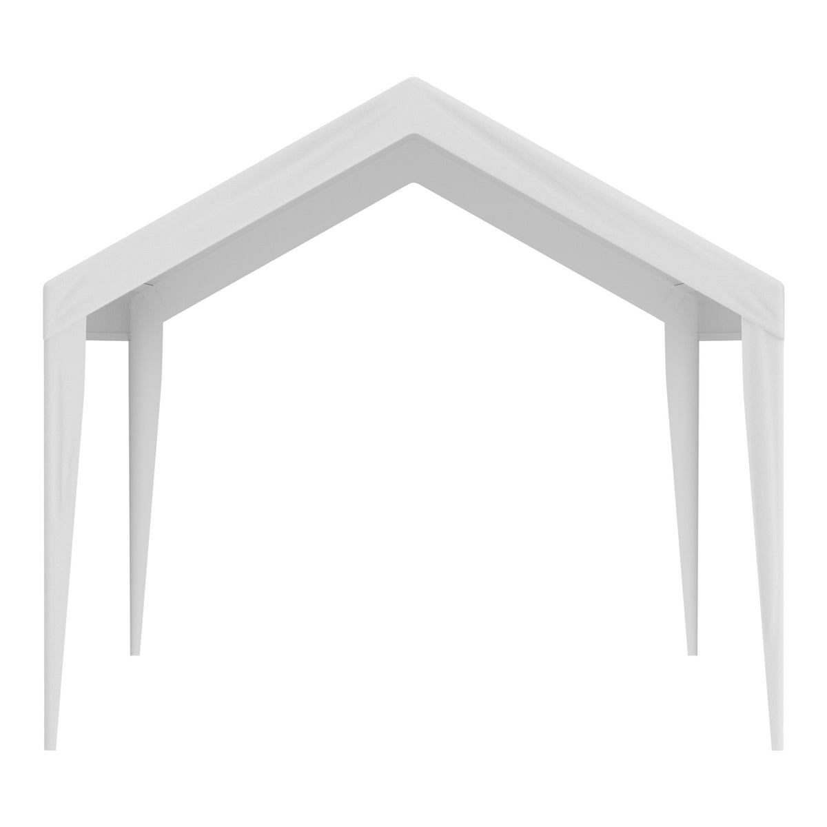6x3m Carport Replacement Canopy Cover Waterproof UV Garage Top Tarp White