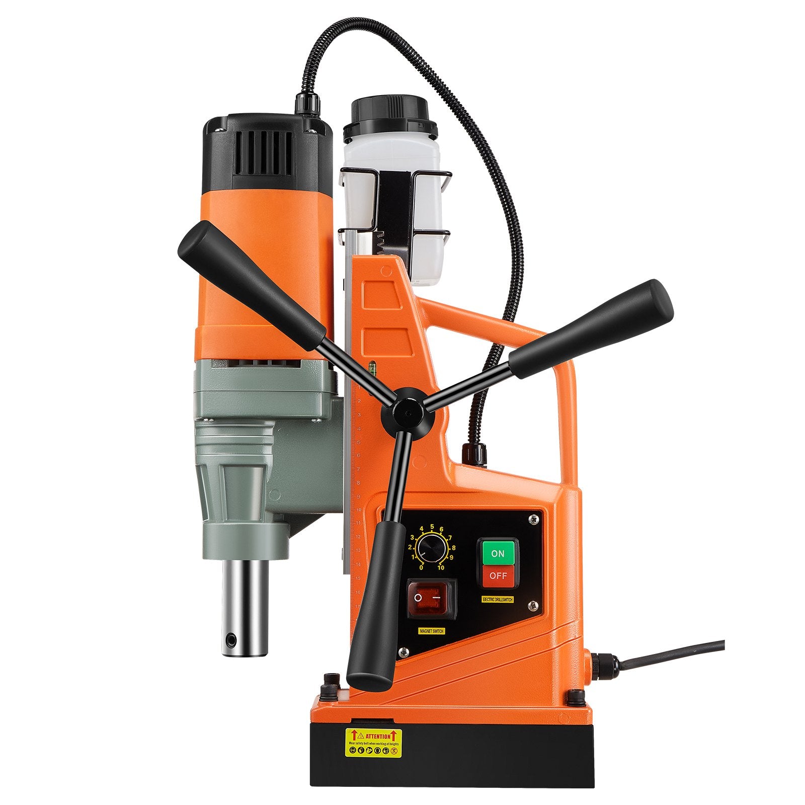 1550W Magnetic Drill Press 2 in Boring Diameter Variable Speed for Metal