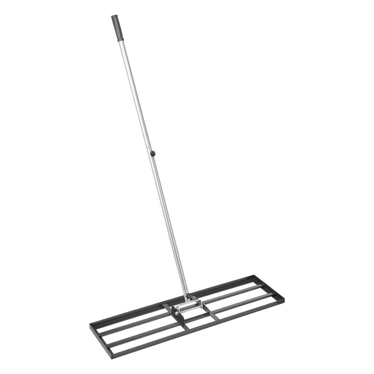 254 x 914 mm Lawn Leveling Rake 2130 mm Adjustable Handle for Yard Golf Court