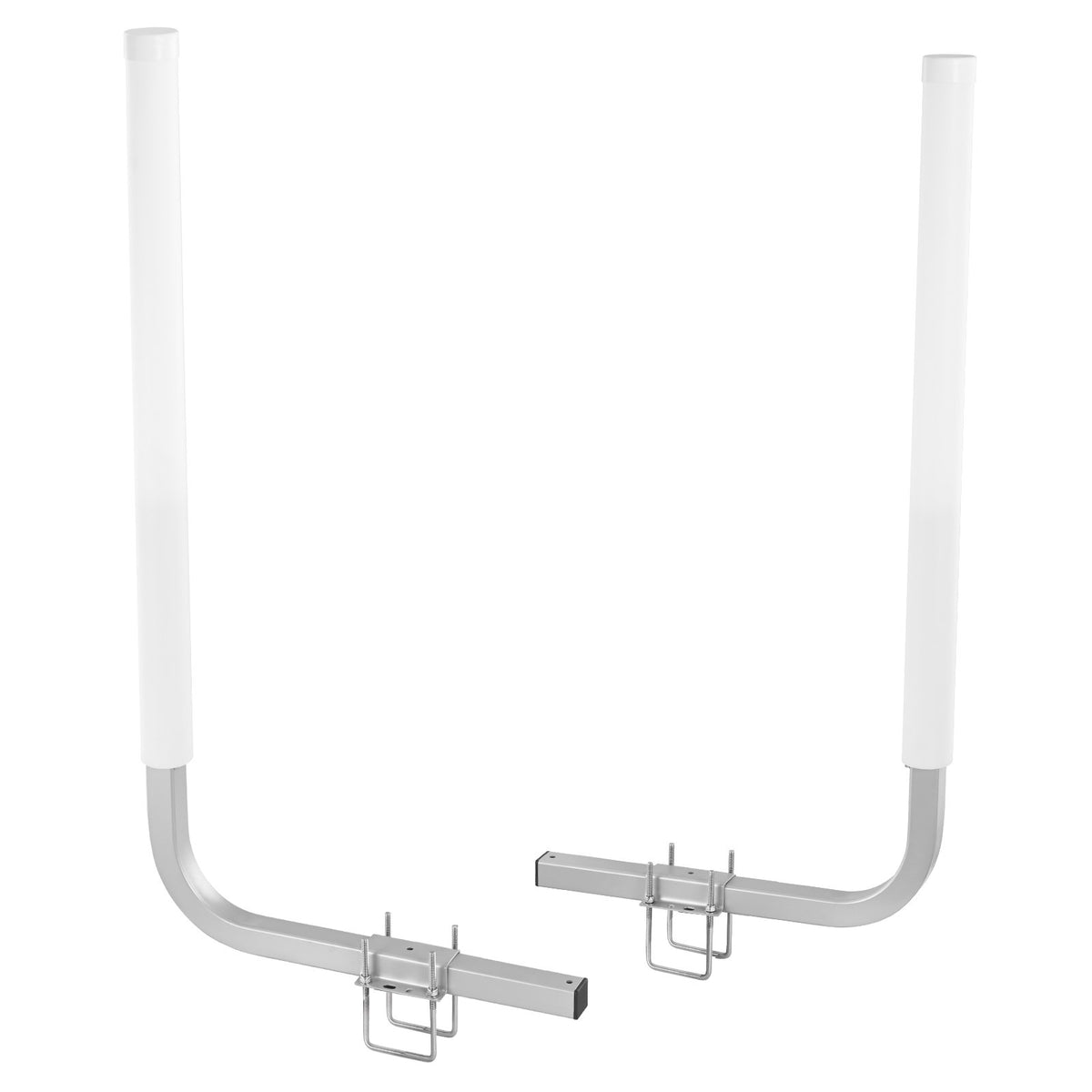 2PCS Adjustable Boat Trailer Guide Poles Steel PVC for Sailboats