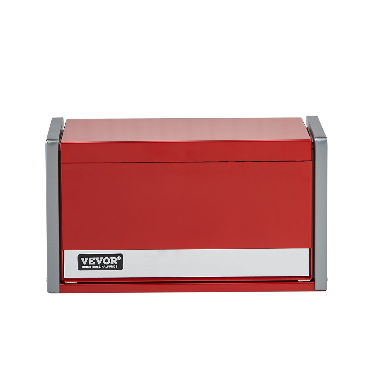 Metal Tool Box 8.6" Portable 3-Drawer Steel Tool Chest with EVA Liners Red
