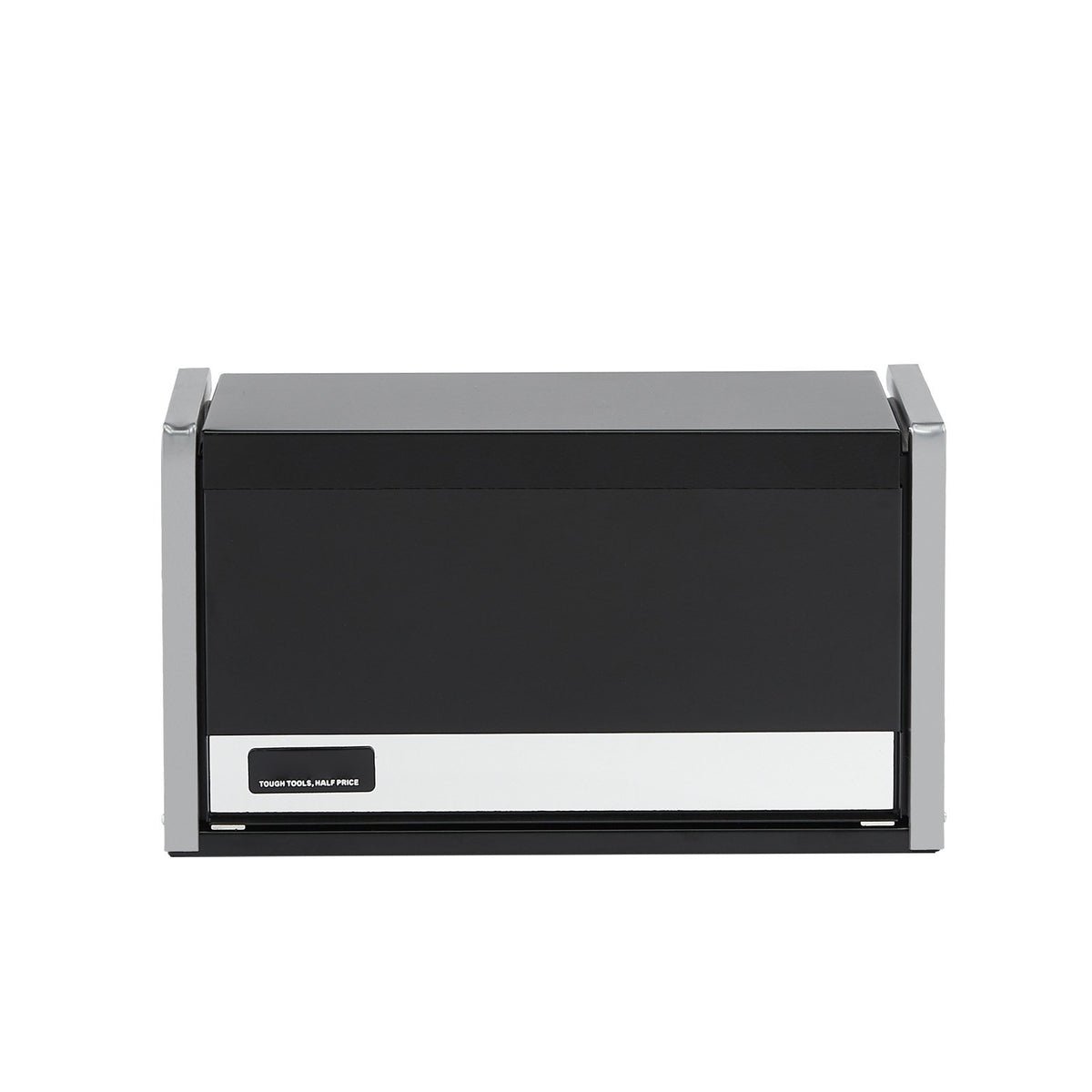 Metal Tool Box 8.6" Portable 3-Drawer Steel Tool Chest with EVA Liners Black