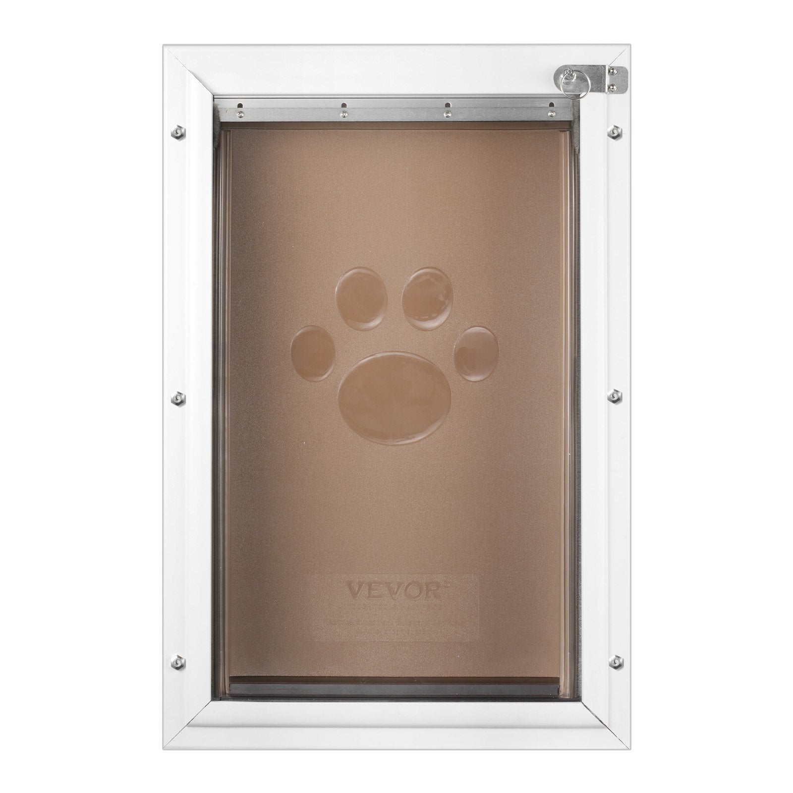 Pet Door Replacement Flap, 26.04 x 41.28 cm PVC Dog Door with Magnetic Strip