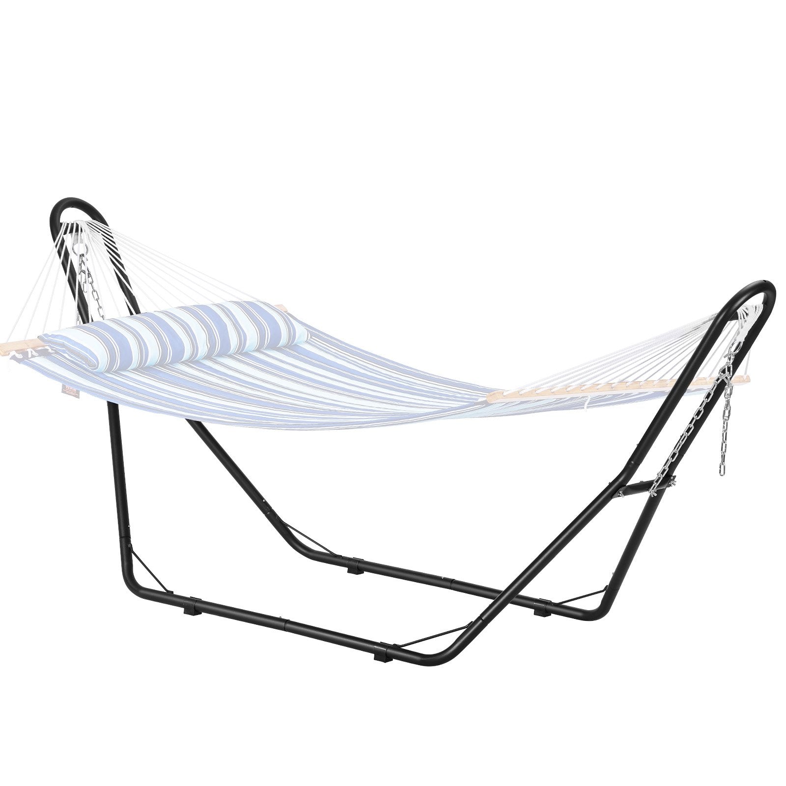 Hammock Stand Universal 2 Person Adjustable Heavy Duty 450lbs Chain Hook Bag