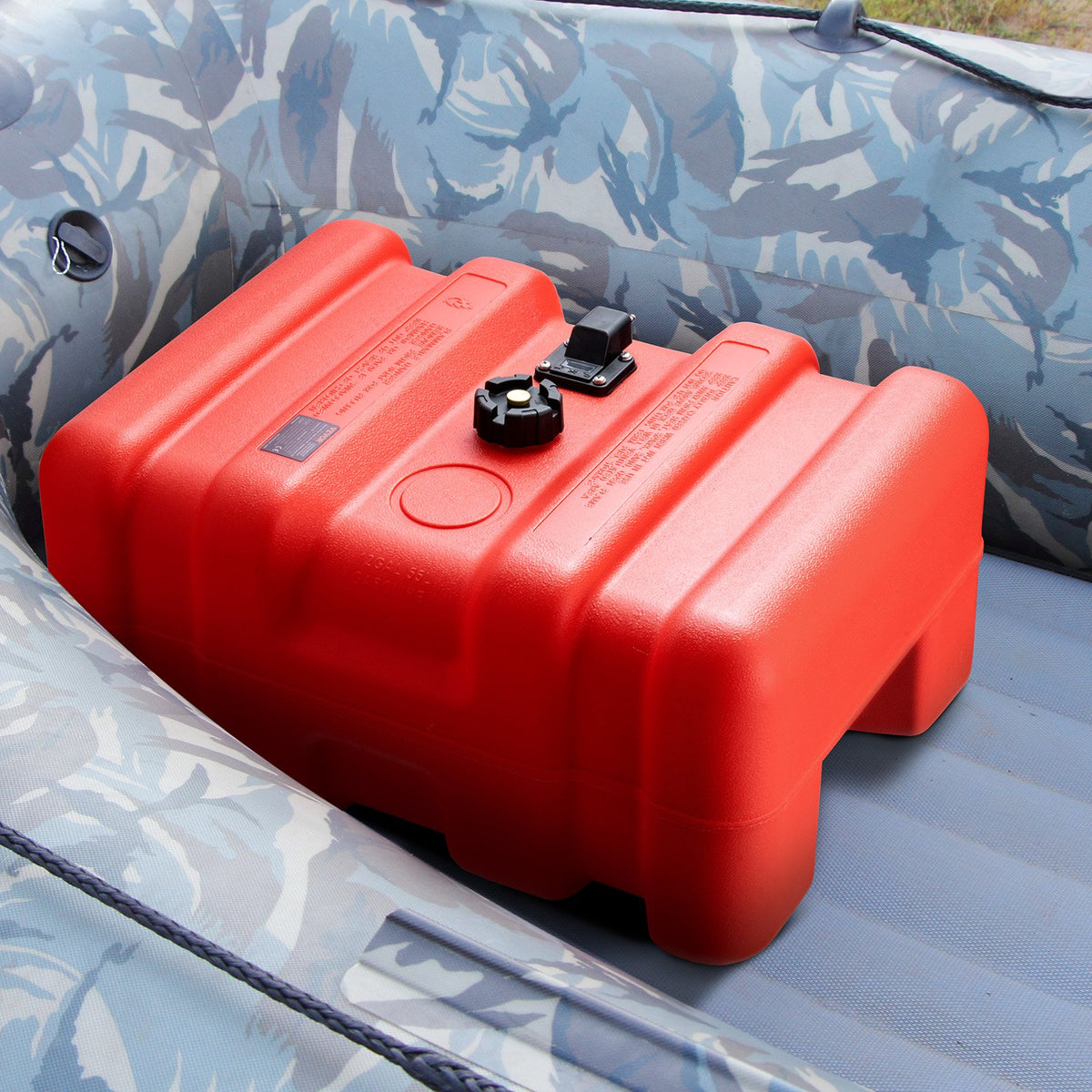 Boat Fuel Tank Portable Marine Outboard Gas 12 Gal/55L with Hose