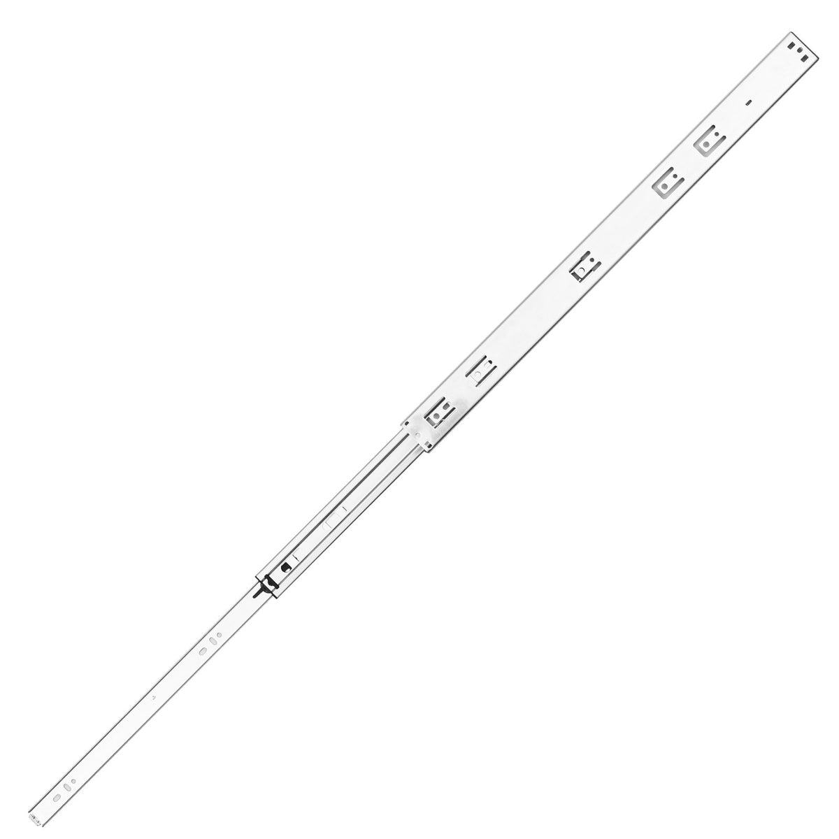 10 Pairs 609.6mm Drawer Slides Side Mount Steel Full Extension Soft-Close