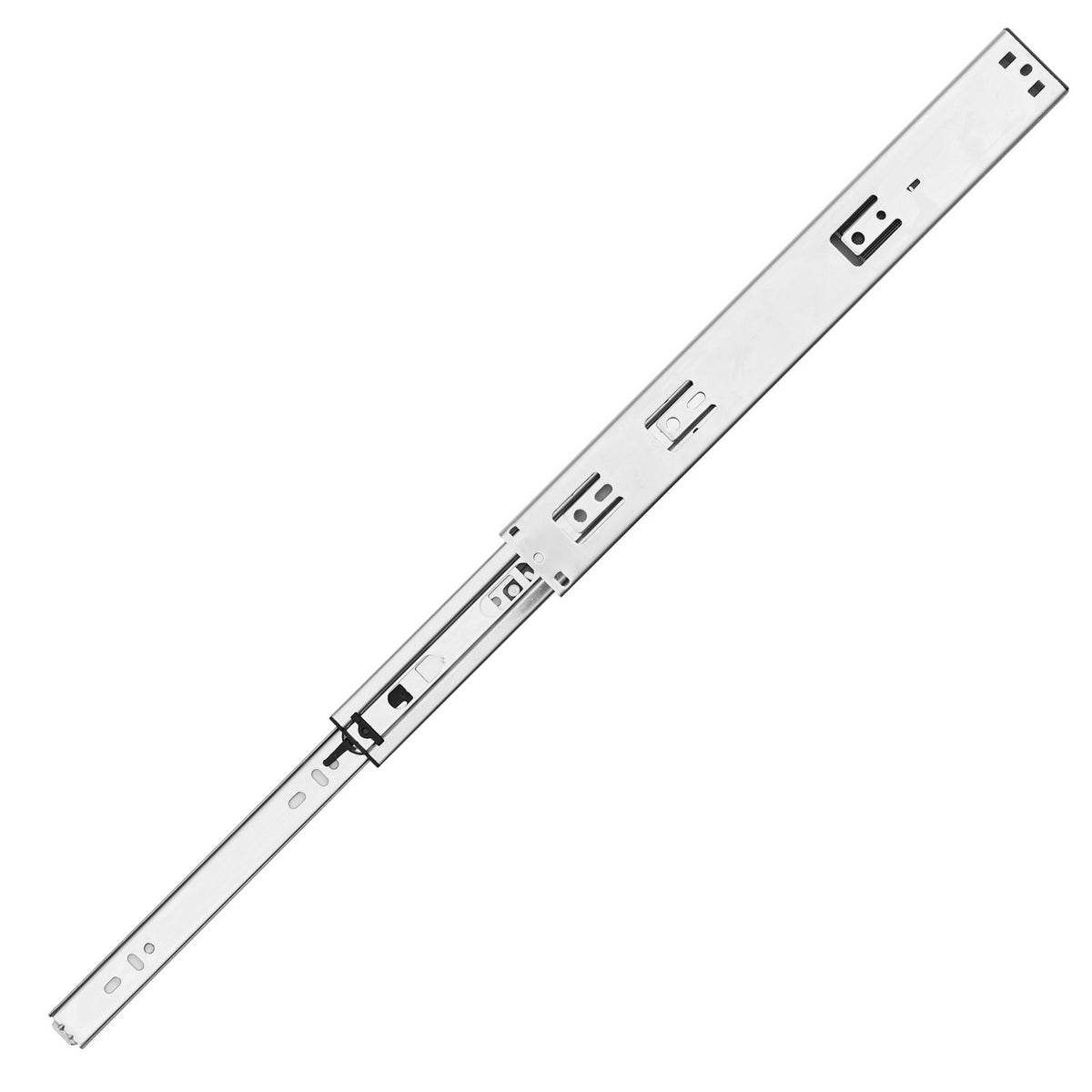 10 Pairs 558.8mm Drawer Slides, Heavy Duty Full Extension Steel Soft-Close Rails