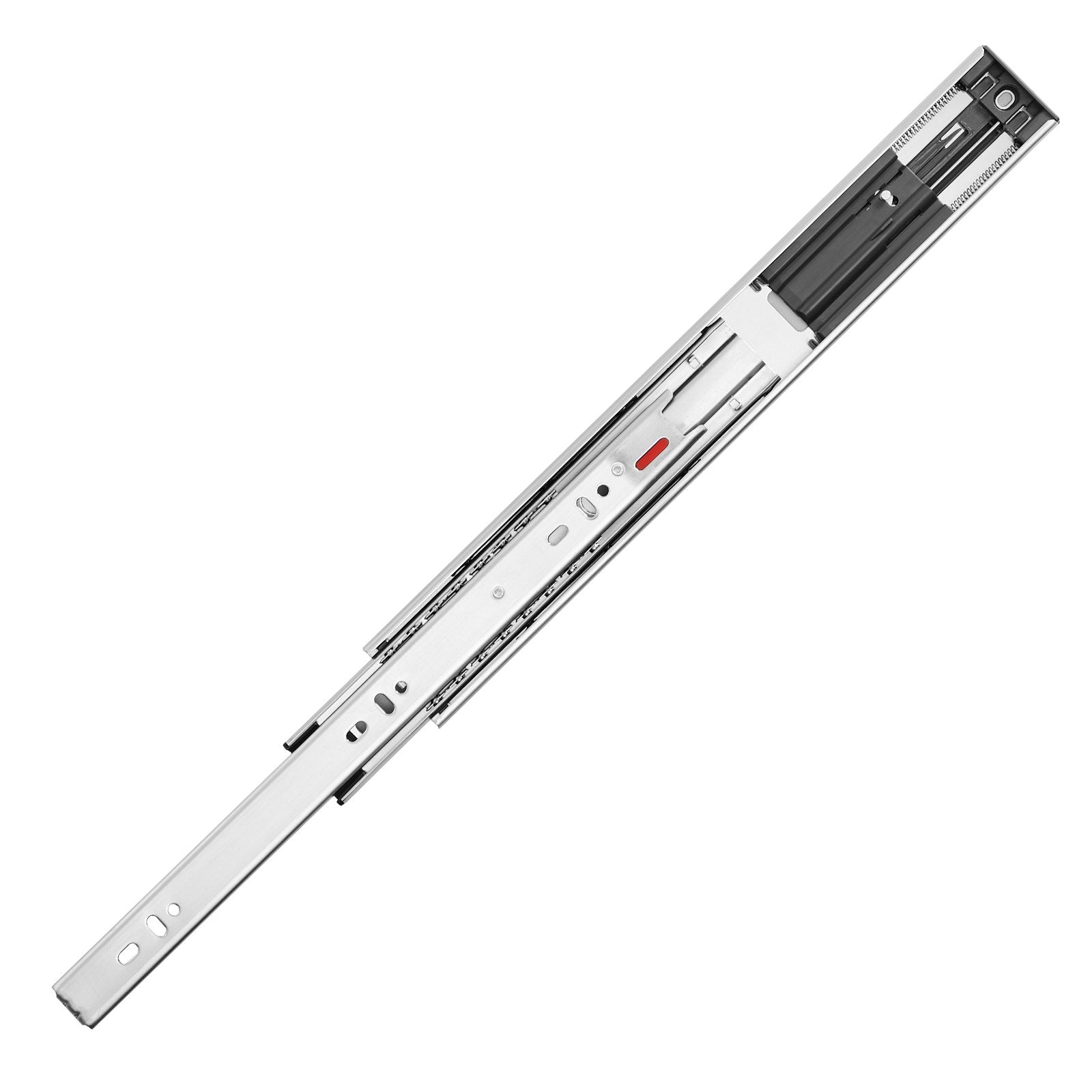 10 Pairs 558.8mm Drawer Slides, Heavy Duty Full Extension Steel Soft-Close Rails