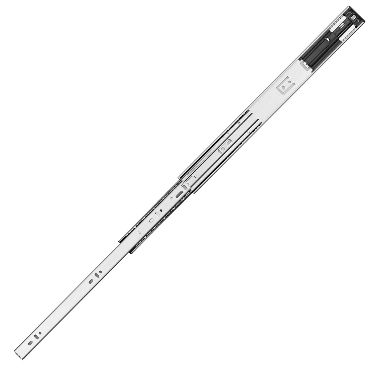 6 Pairs 457.2mm Drawer Slides, Heavy Duty Full Extension Steel Soft-Close Rails