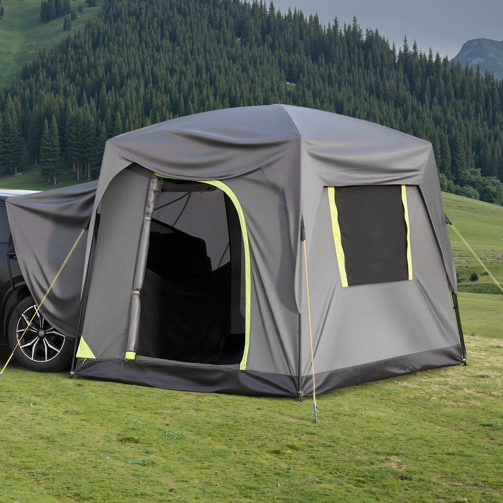 SUV Camping Tent 308 x 248 cm Waterproof 5-8 Person Double Layer