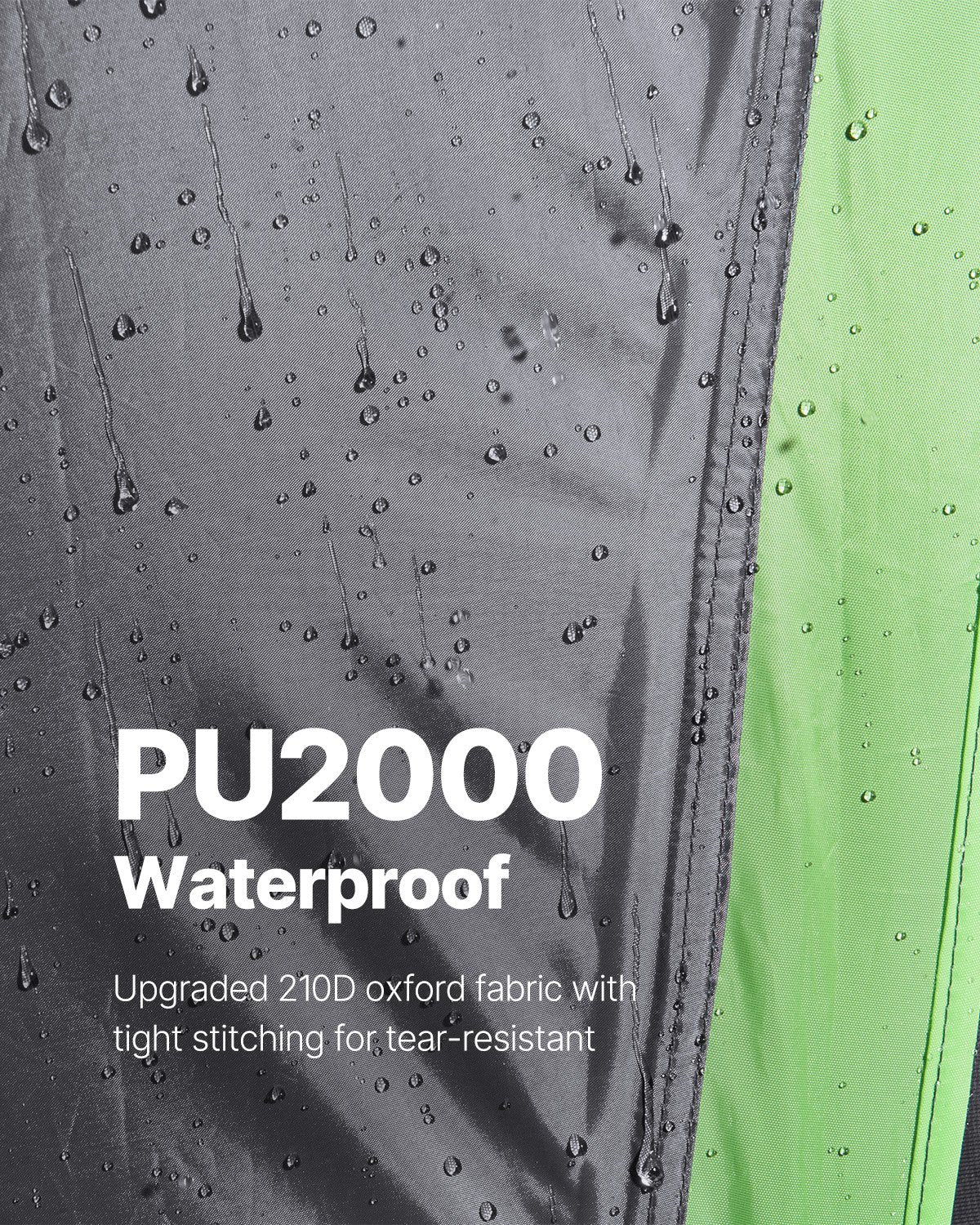 Pickup Truck Tent 5.0-5.2ft Waterproof PU2000 2-3 Person Sleeping with Awning