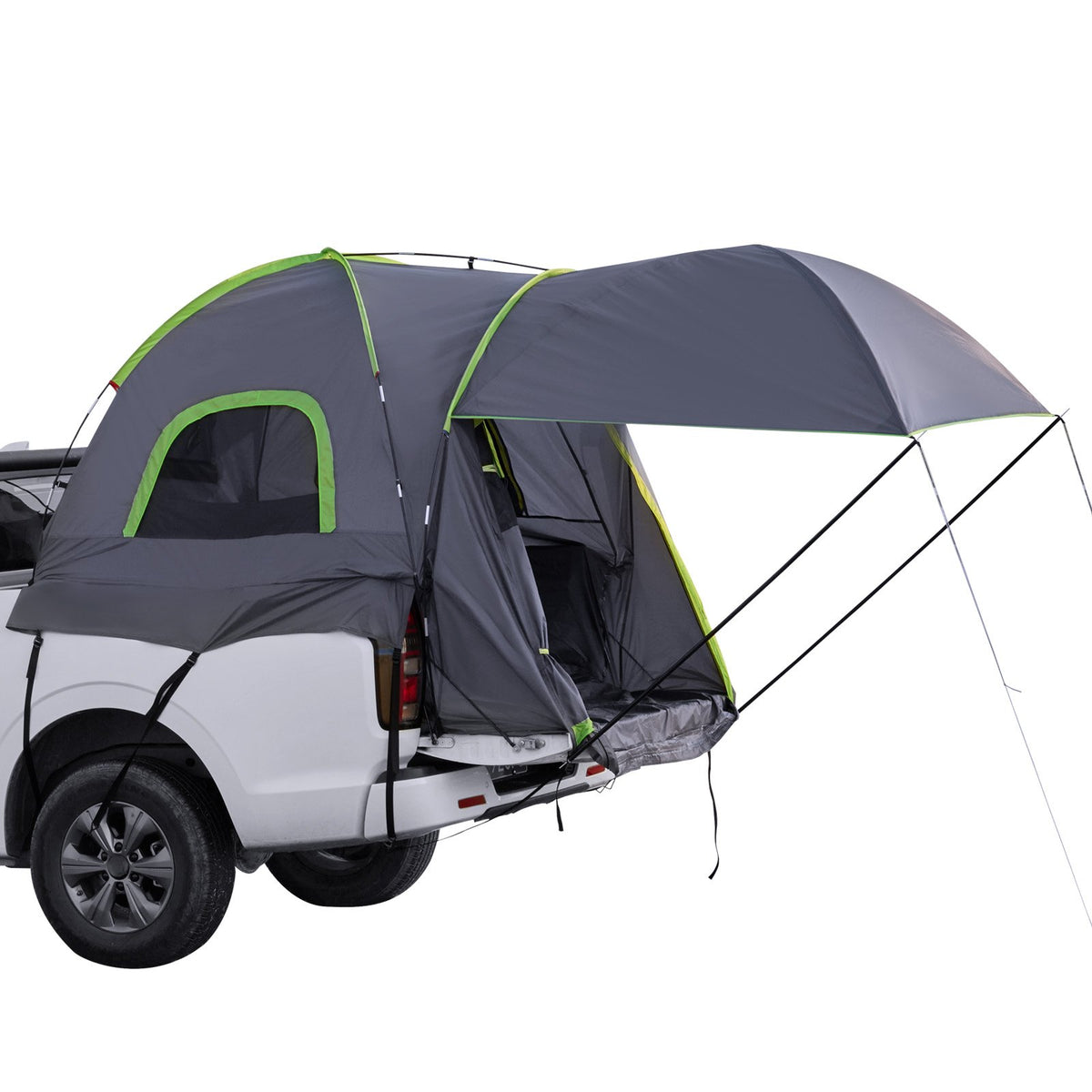 Pickup Truck Tent 5.0-5.2ft Waterproof PU2000 2-3 Person Sleeping with Awning