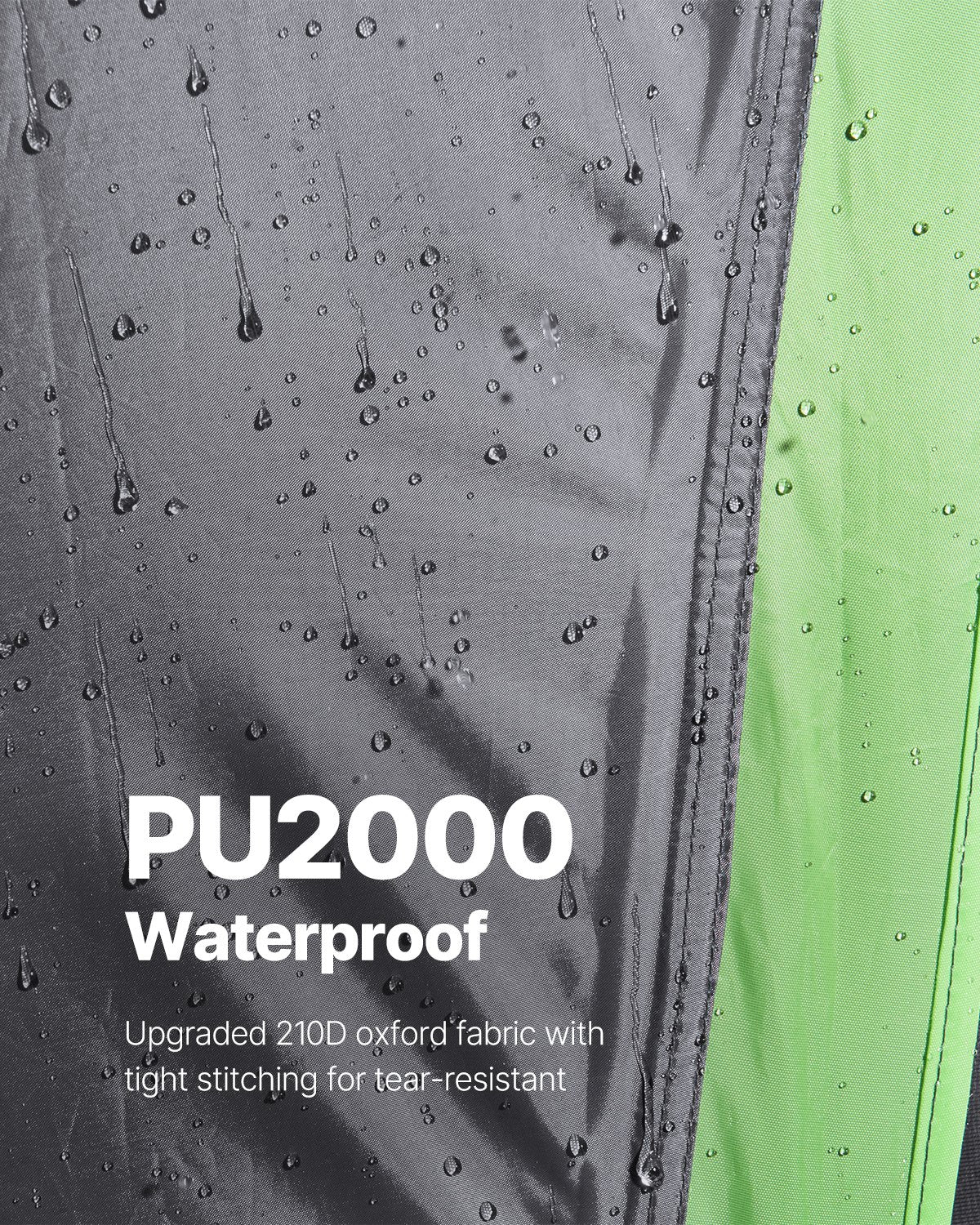 Pickup Truck Tent 5.5-6.0ft Waterproof PU2000 2-3 Person Sleeping with Windows