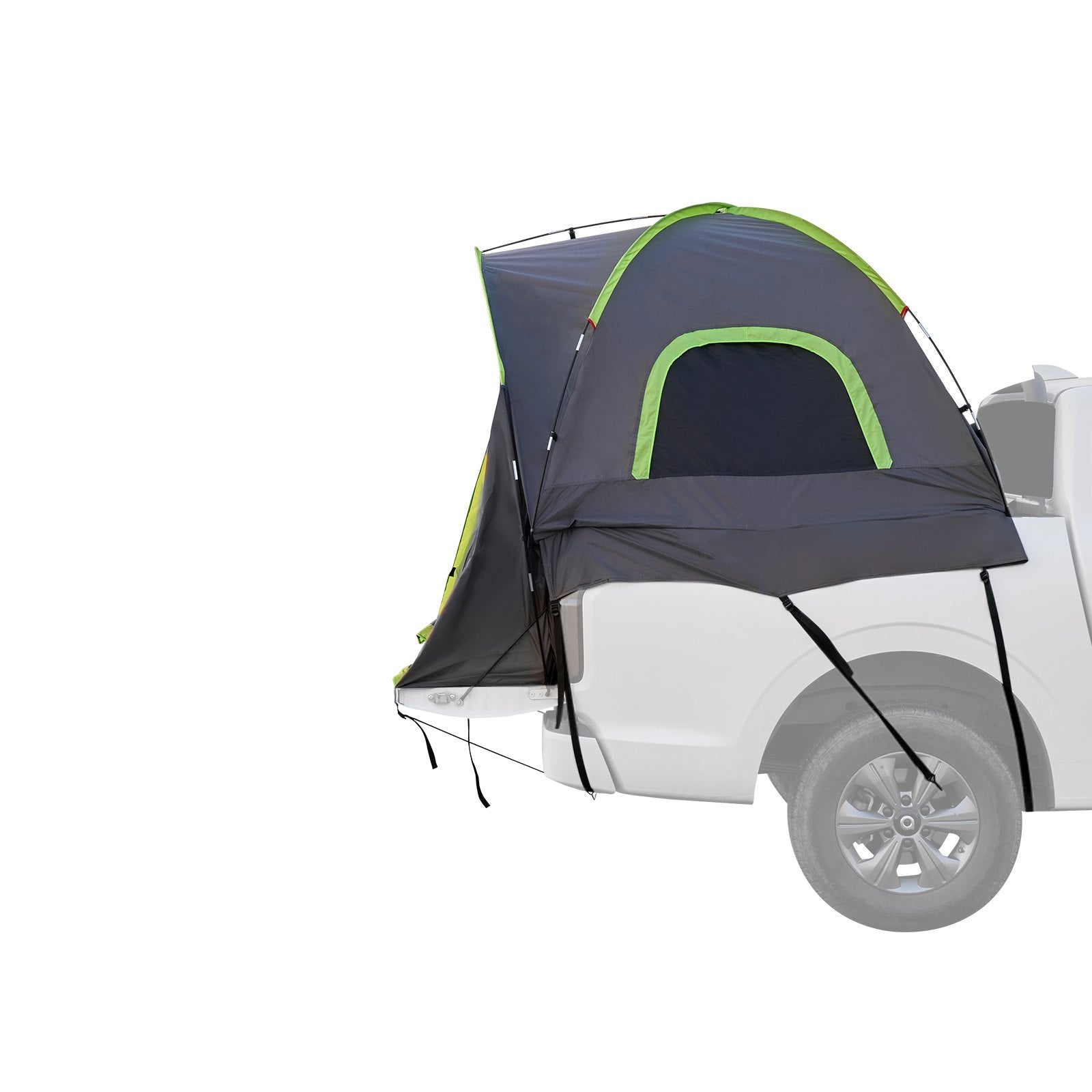 Pickup Truck Tent 5.5-6.0ft Waterproof PU2000 2-3 Person Sleeping with Windows