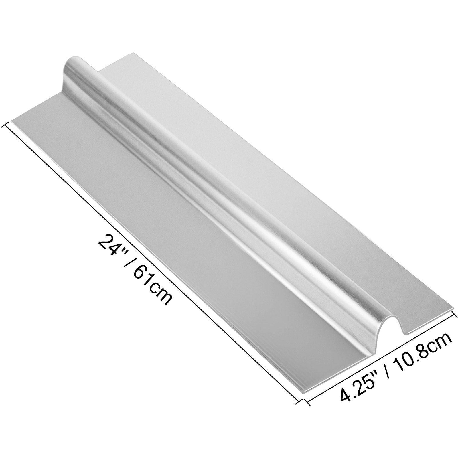 200 pcs Aluminum PEX Heat Transfer Plates 2 ft for 1/2" Radiant Floor System