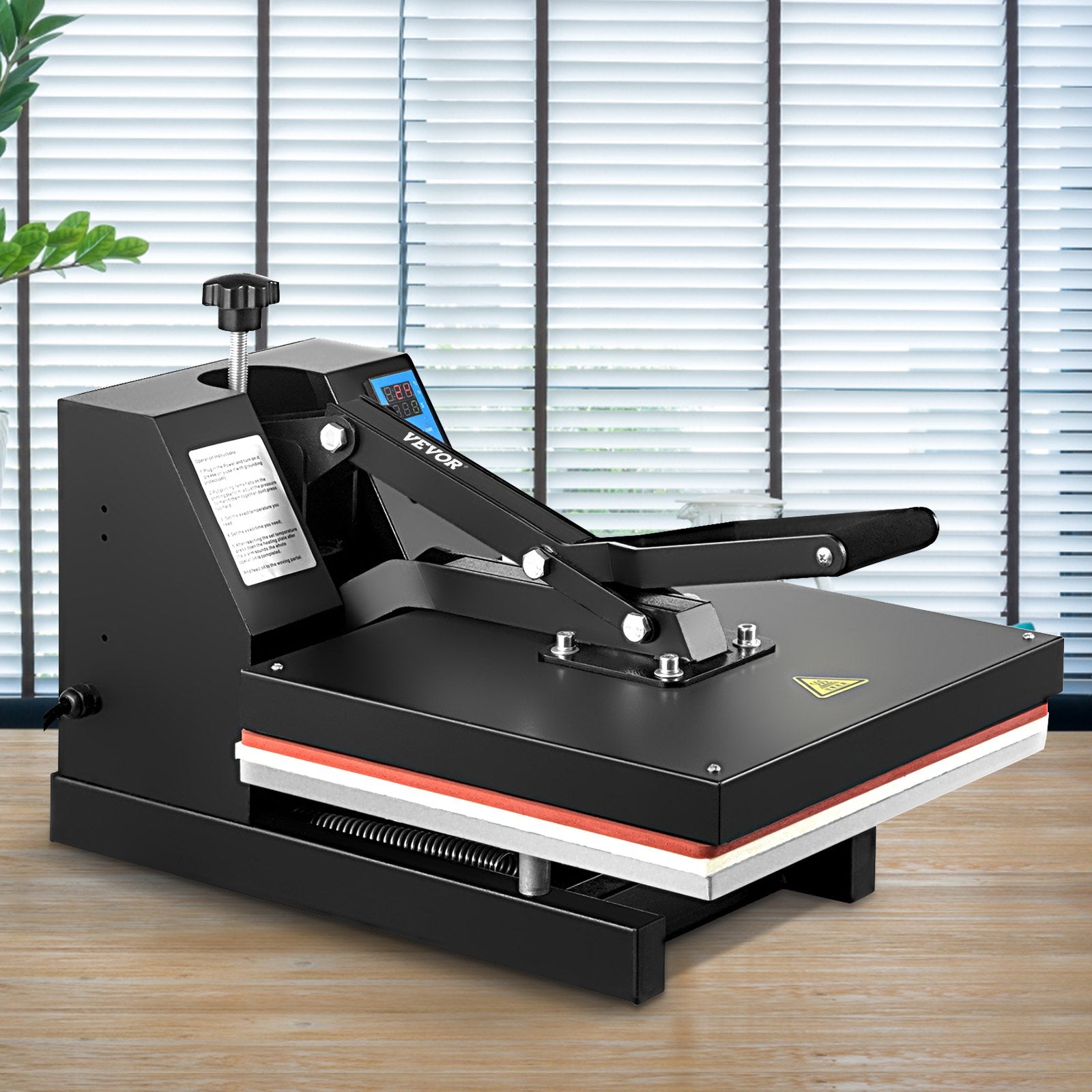 Heat Press 15x15" Industrial Quality T-Shirt Sublimation Clamshell Machine