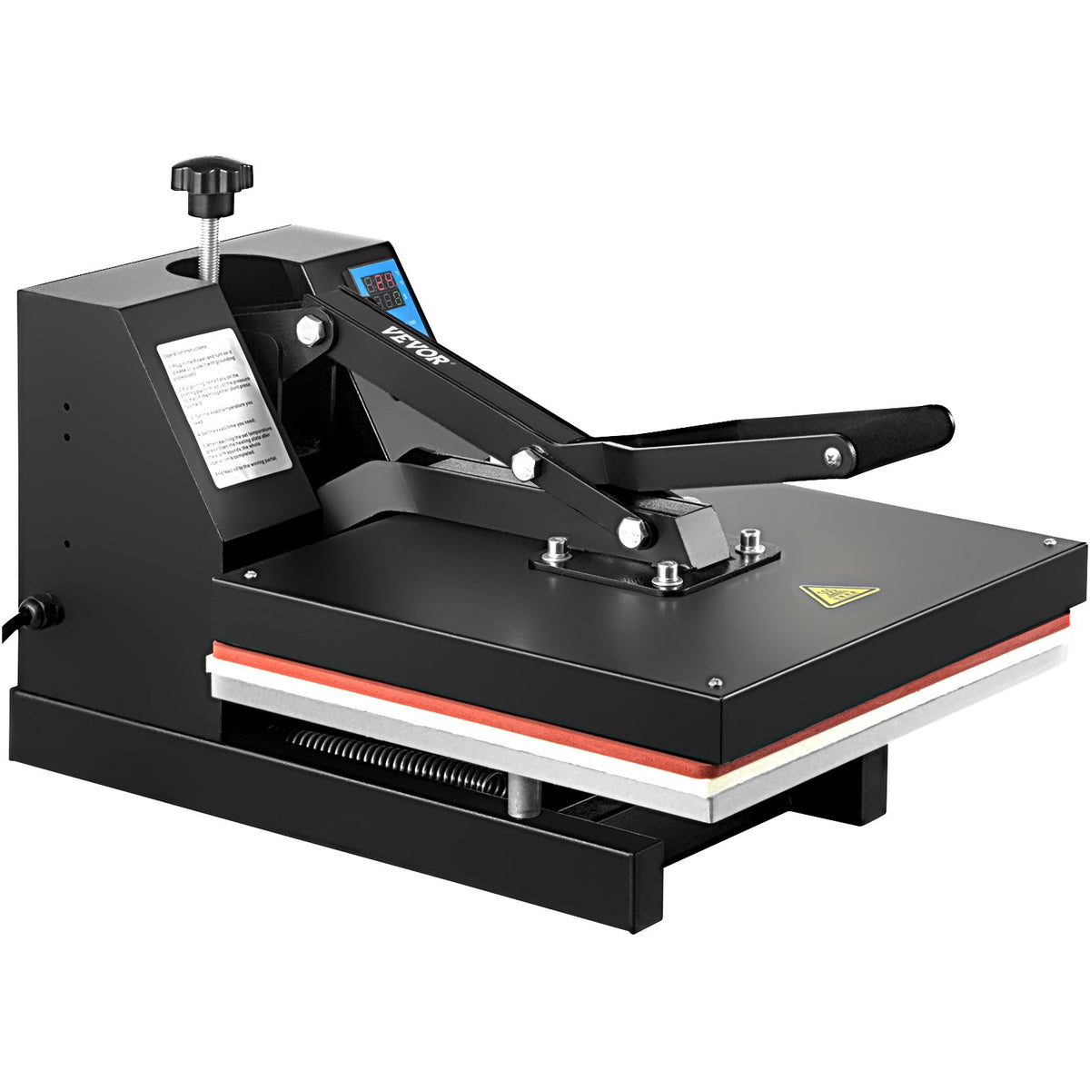 Heat Press 15x15" Industrial Quality T-Shirt Sublimation Clamshell Machine
