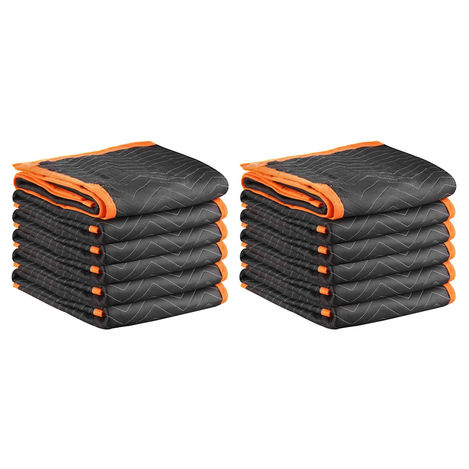 12PCS Moving Blankets 1829x1016mm Heavy Duty Cotton Padded Packing Blankets