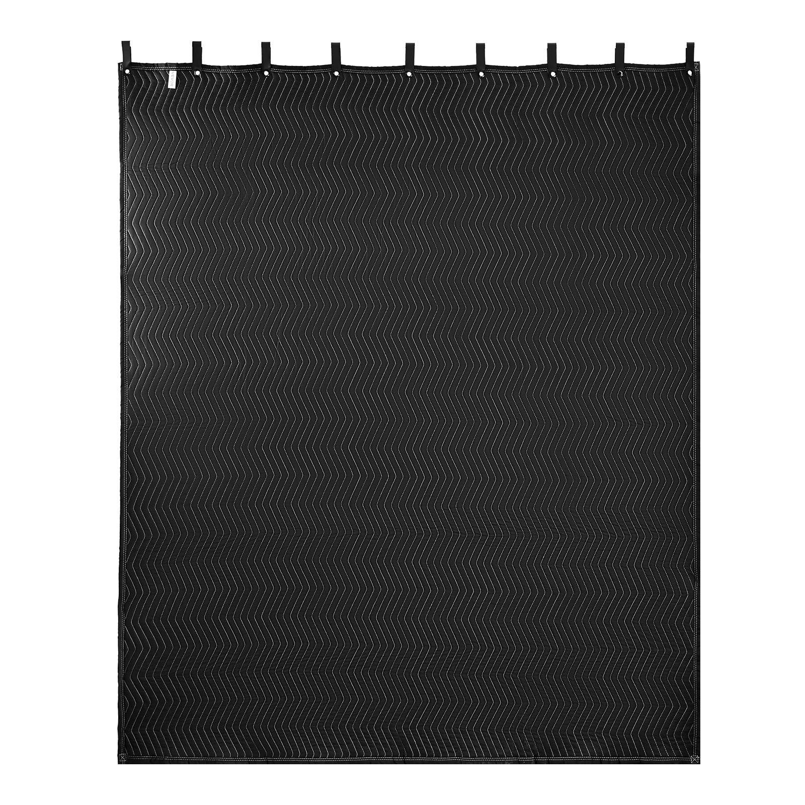 2 Pack Sound Dampening Blankets 2438x2032mm Grommeted Extra Large Soundproof