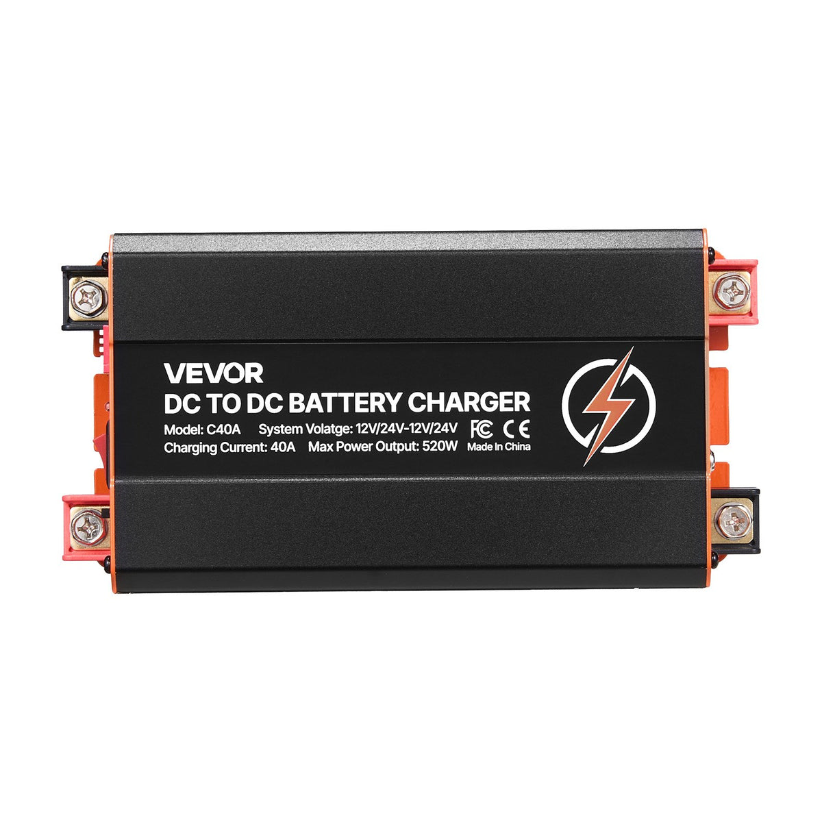 DC to DC Battery Charger 40A 520W 12V 24V Fast Charging Unit