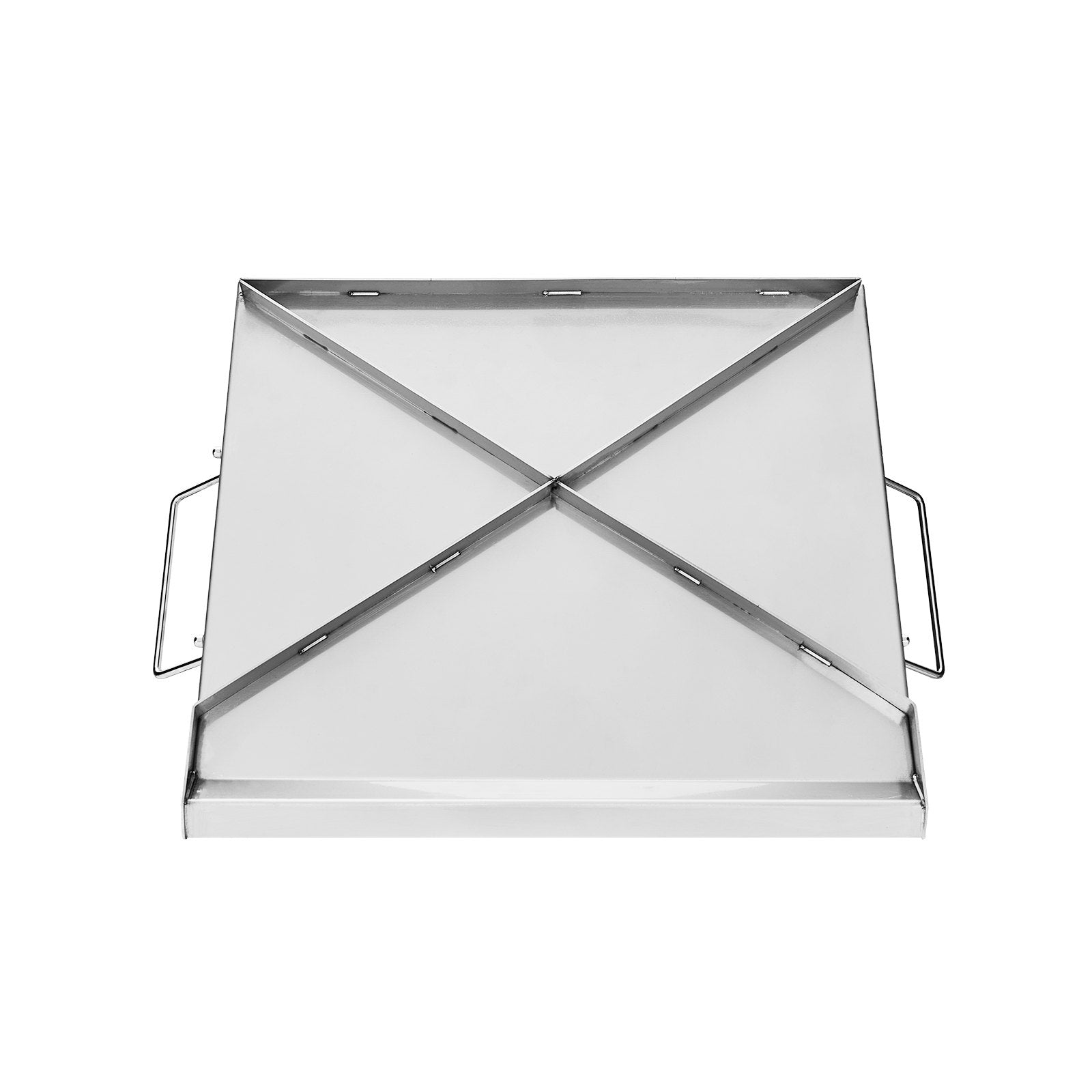 Griddle Stainless Steel Flat Top Gas Grill Teppanyaki Portable 18x16 Inch