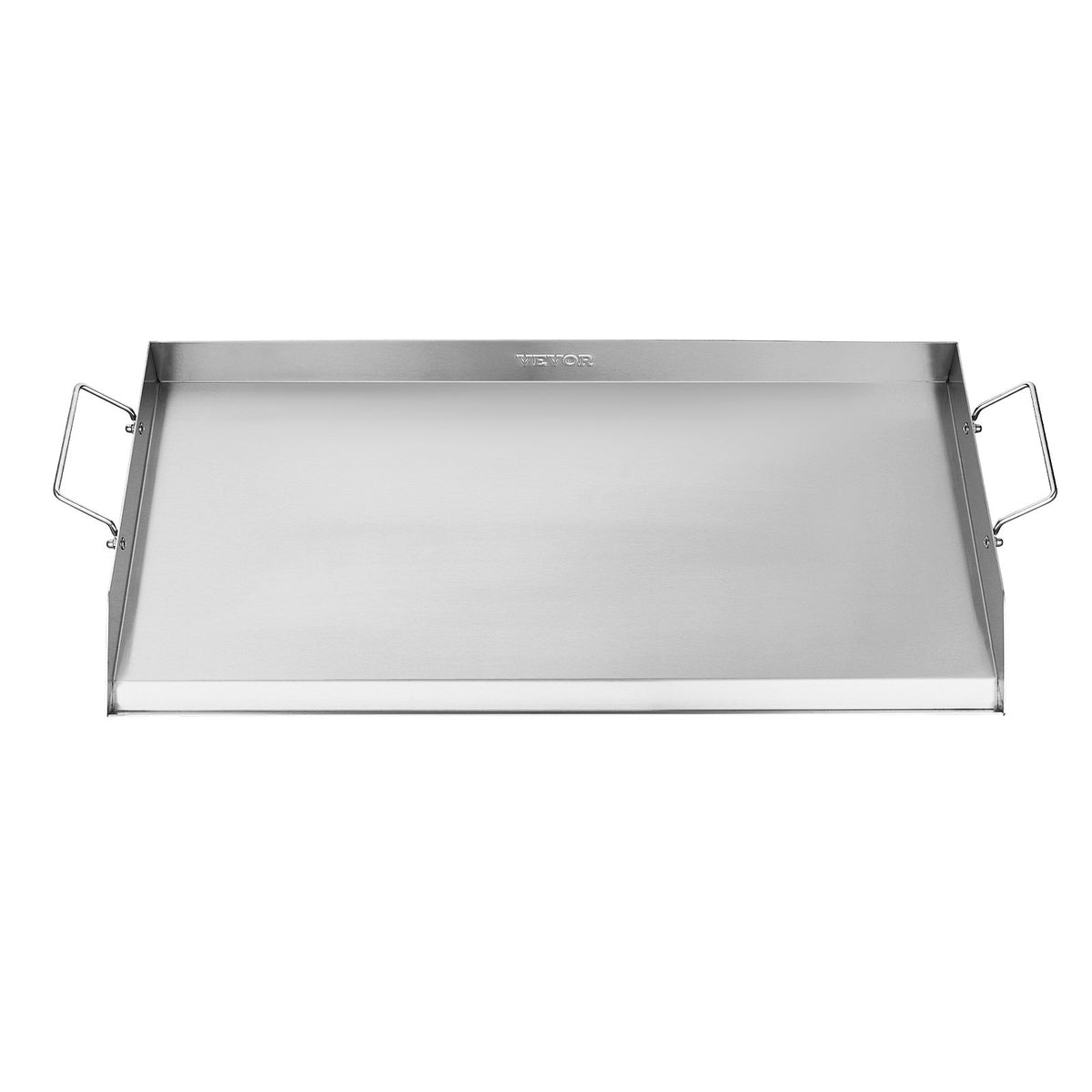 Stainless Steel Griddle 32x16 Inch Flat Top Gas Grill BBQ Teppanyaki with Handle