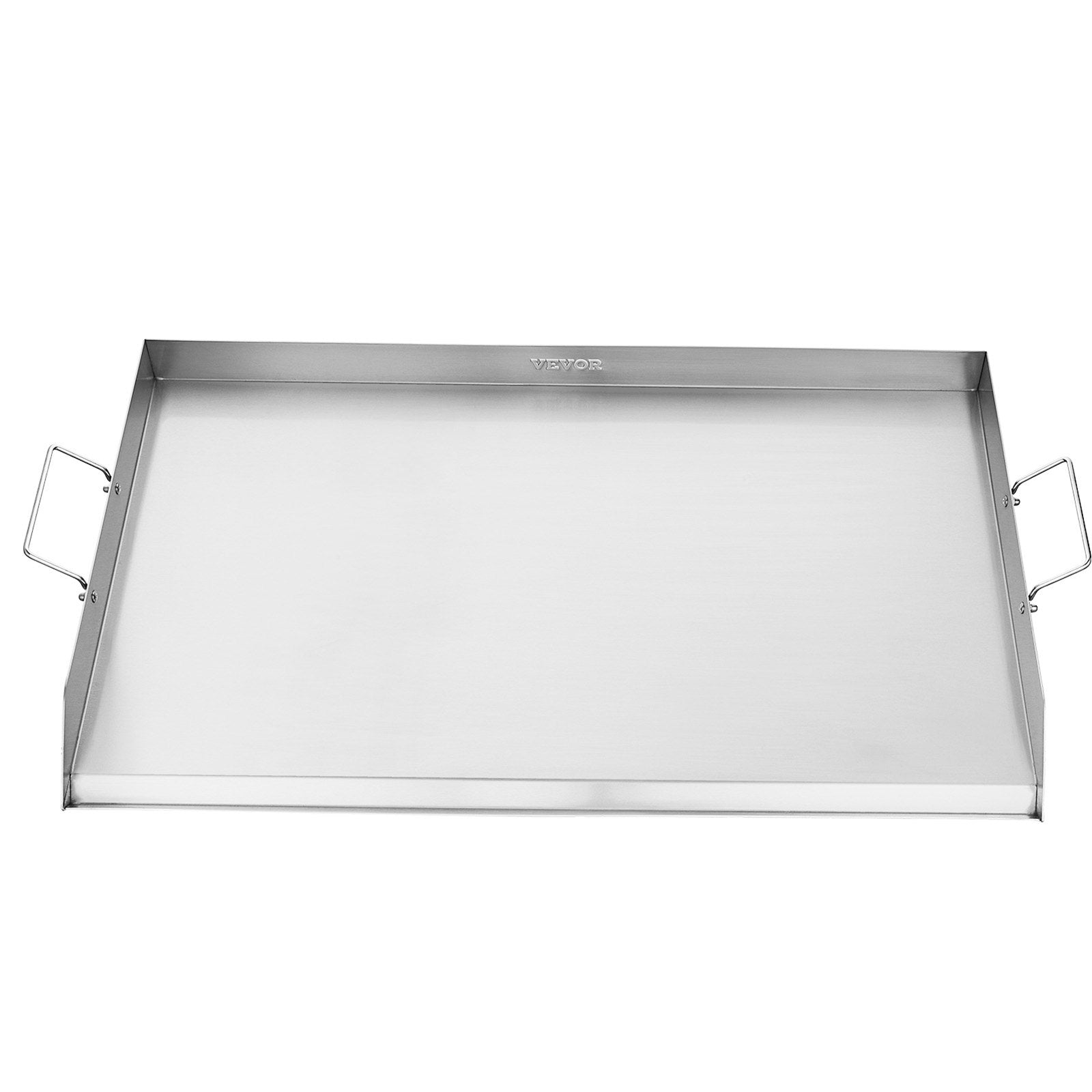 Griddle Stainless Steel Flat Top Gas Grill Teppanyaki Portable Handle 36x22 Inch