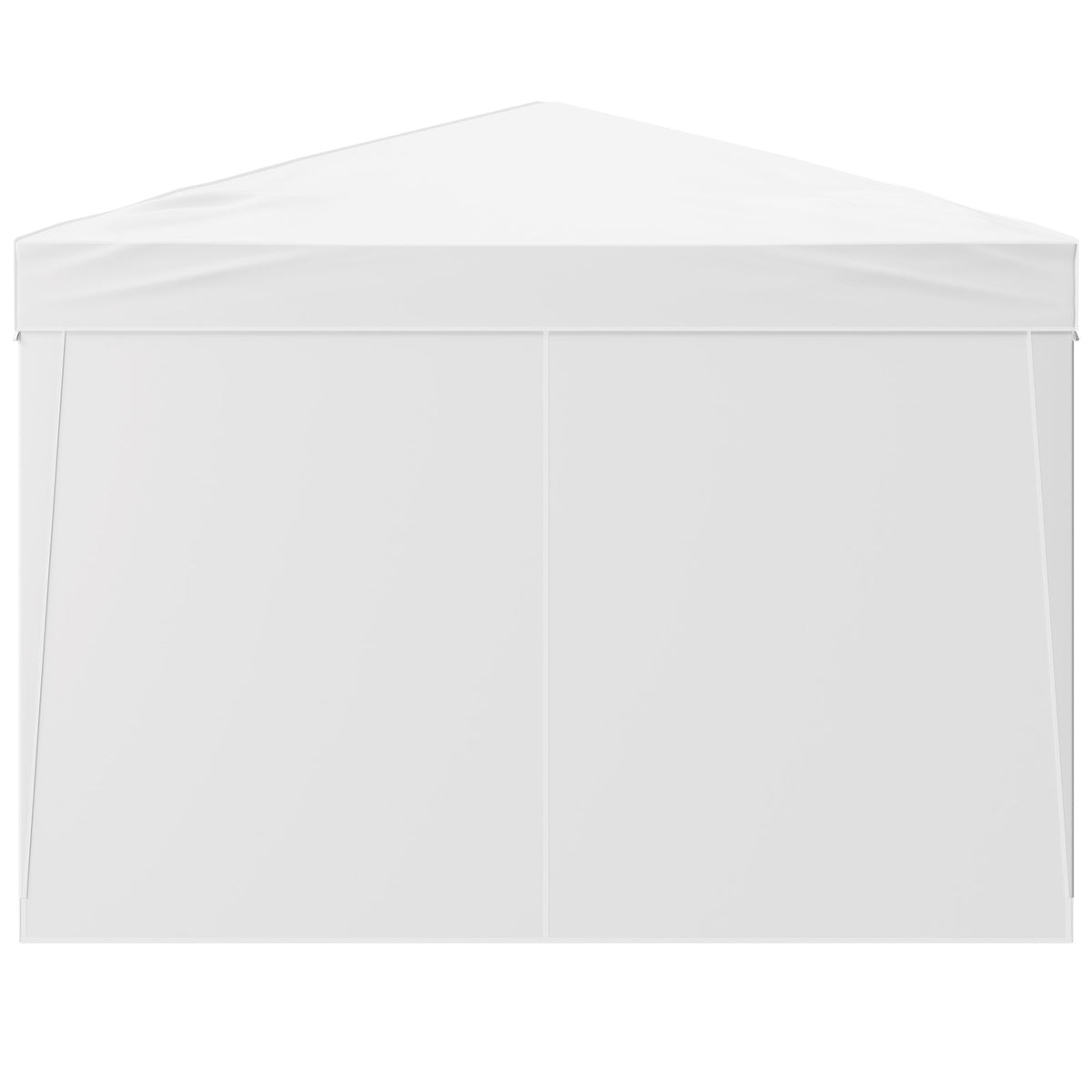 Pop Up Canopy 2.95x2.95m Instant Portable Gazebo with 3 Sidewalls & 2 Windows