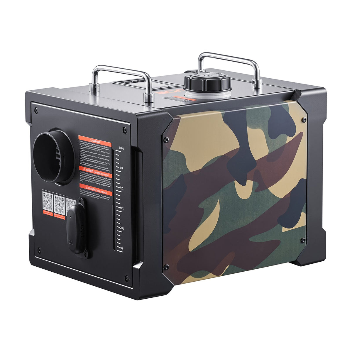8KW Portable Diesel Heater 12V/24V w/ APP Control Remote & 7L Tank