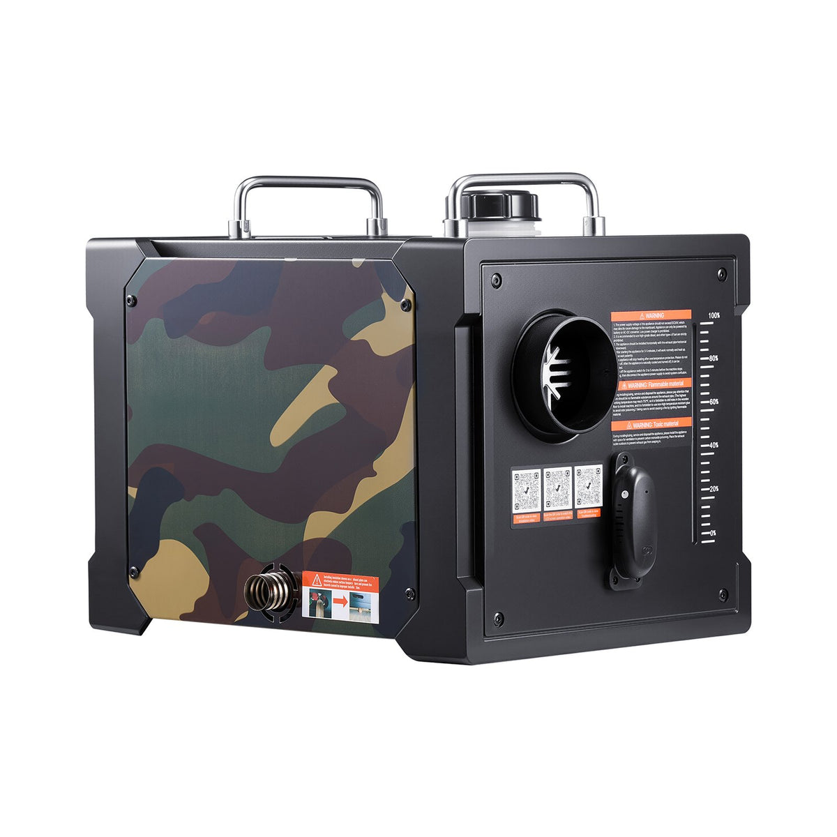 8KW Portable Diesel Heater 12V/24V w/ APP Control Remote & 7L Tank