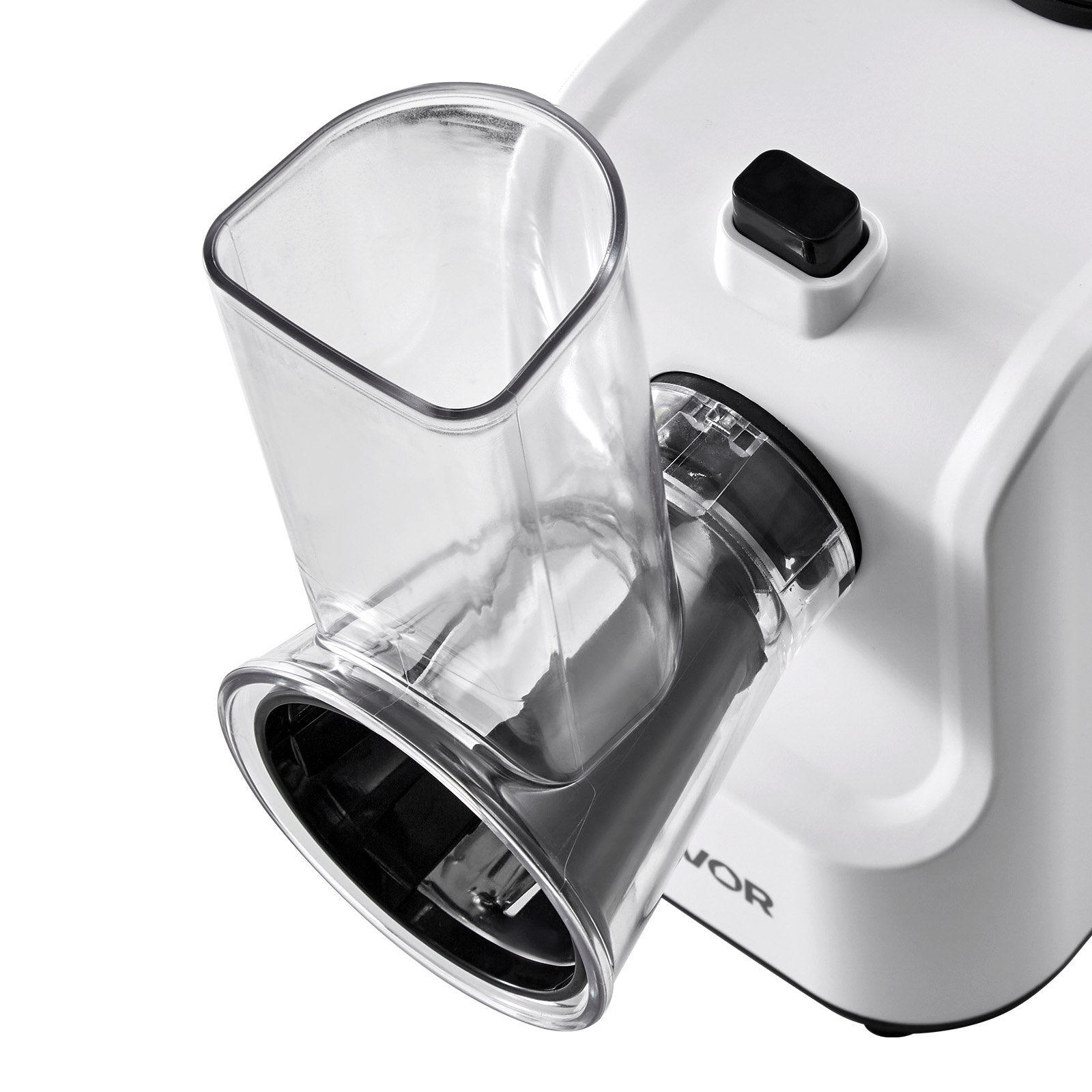 Electric Cheese Grater Salad Maker 200W Vegetable Slicer 5 Attachments