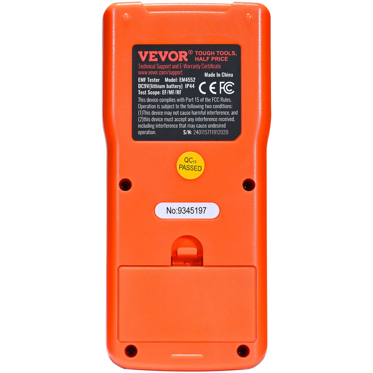 3-in-1 EMF Meter Handheld Rechargeable 5Hz-3.5GHz Electromagnetic Field Detector
