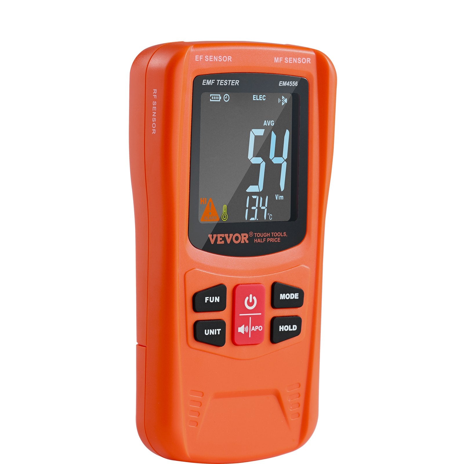 3-in-1 EMF Meter Handheld Rechargeable 5Hz-6GHz Electromagnetic Field Detector