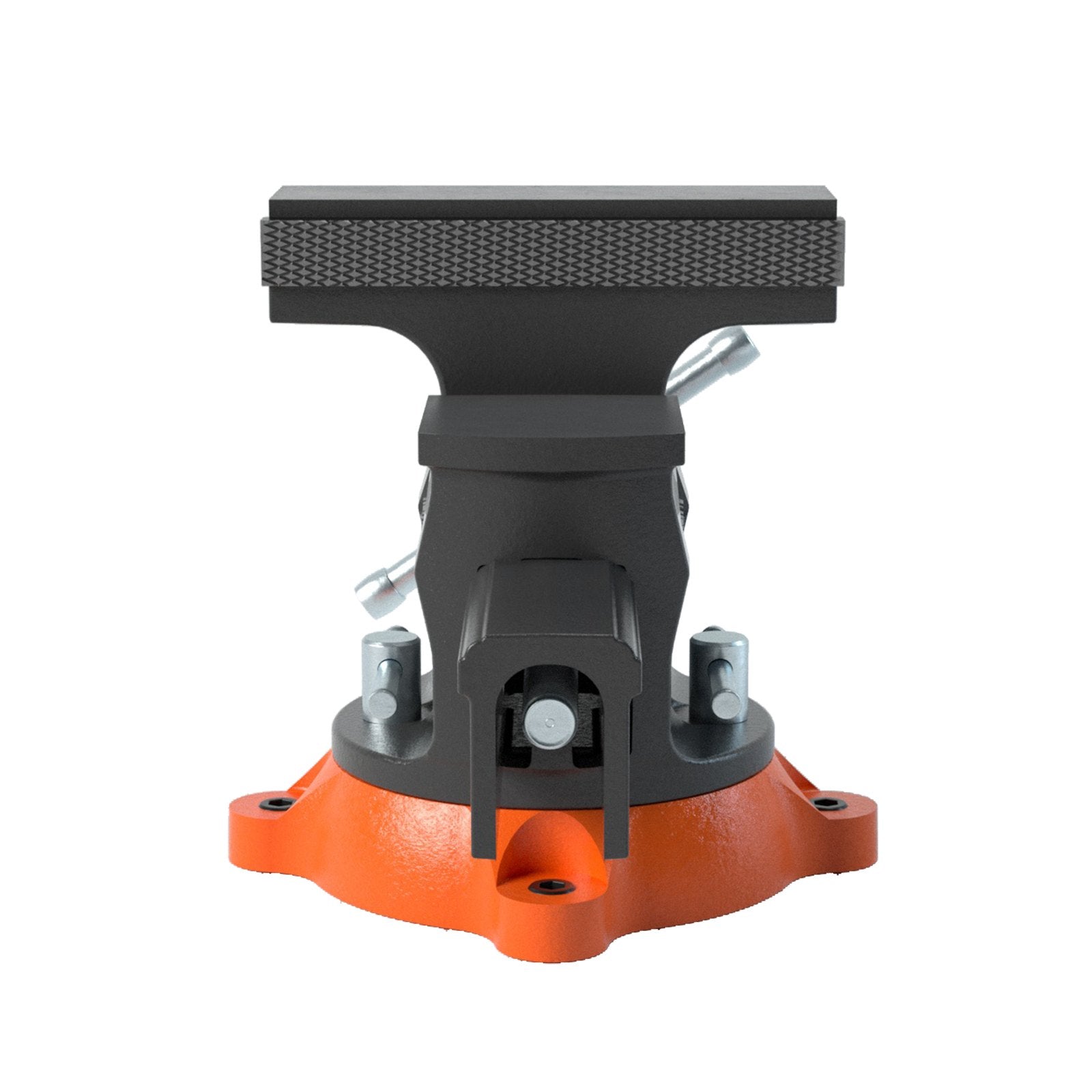 16.7cm Bench Vise Anvil Swivel Locking Base Heavy Duty Ductile Iron Vice