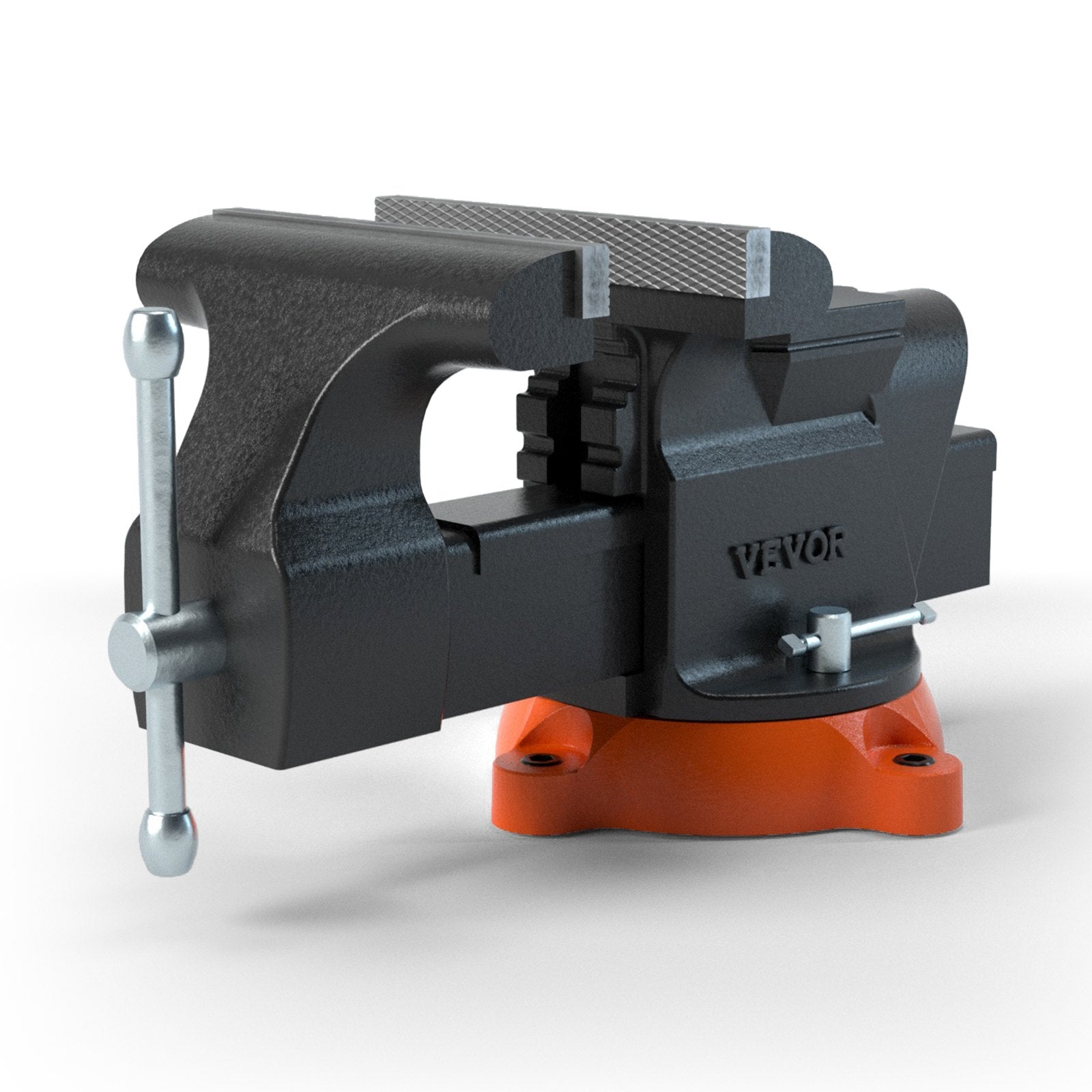 6-Inch Bench Vise with 360-Degree Swivel Base Heavy Duty Workbench Vise