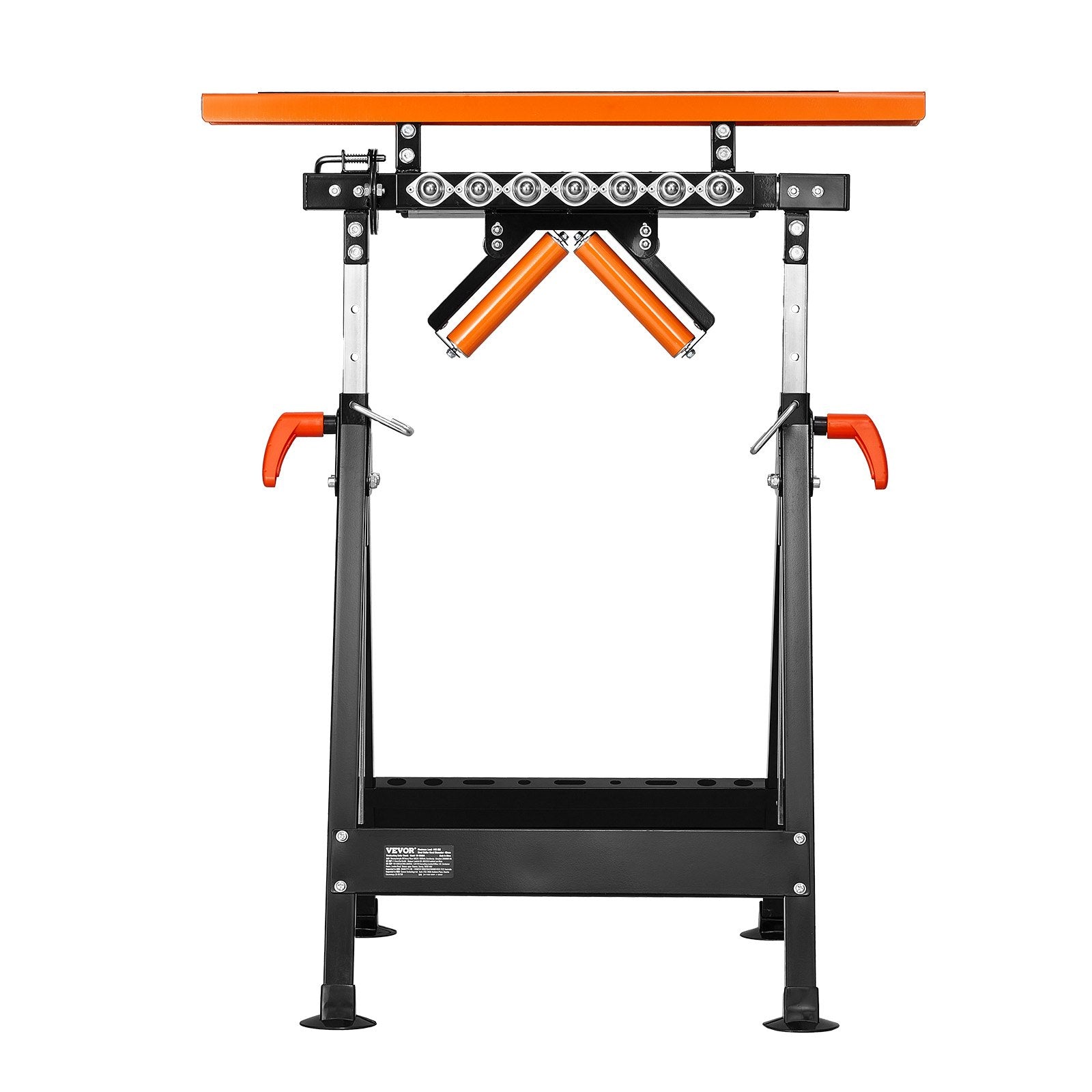 4-in-1 Roller Stand 220kg Load Adjustable 838-1270mm Folding Heavy Duty Woodwork
