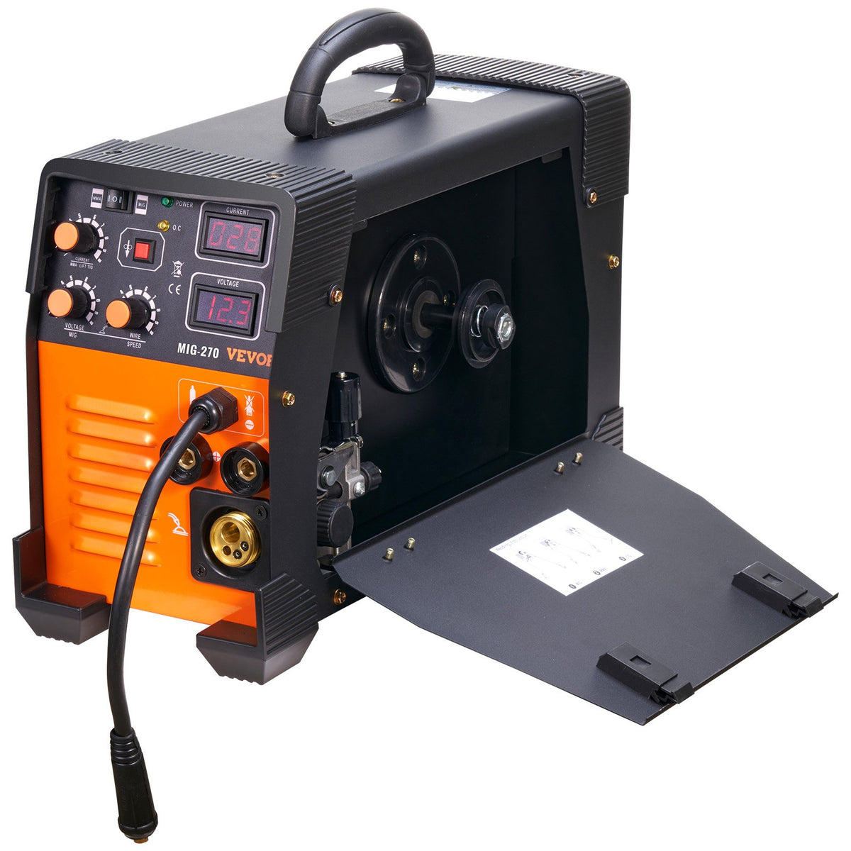 MIG Welder 3-in-1 270 Amp MIG Lift TIG Arc IGBT DC Inverter Digital Display