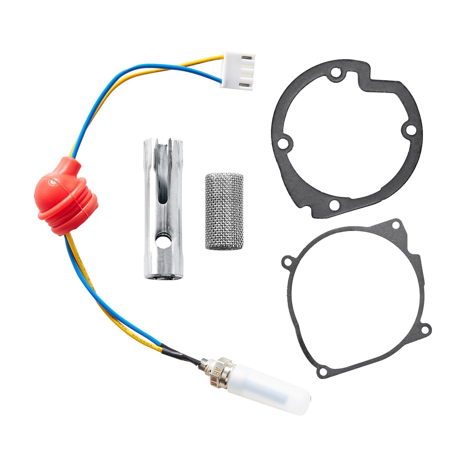 Diesel Heater Glow Plug Repair Kit 8V w/Atomizing Mesh for 2KW-8KW Heaters