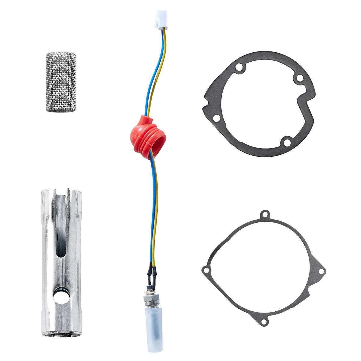 Diesel Heater Glow Plug Repair Kit 8V w/Atomizing Mesh for 2KW-8KW Heaters
