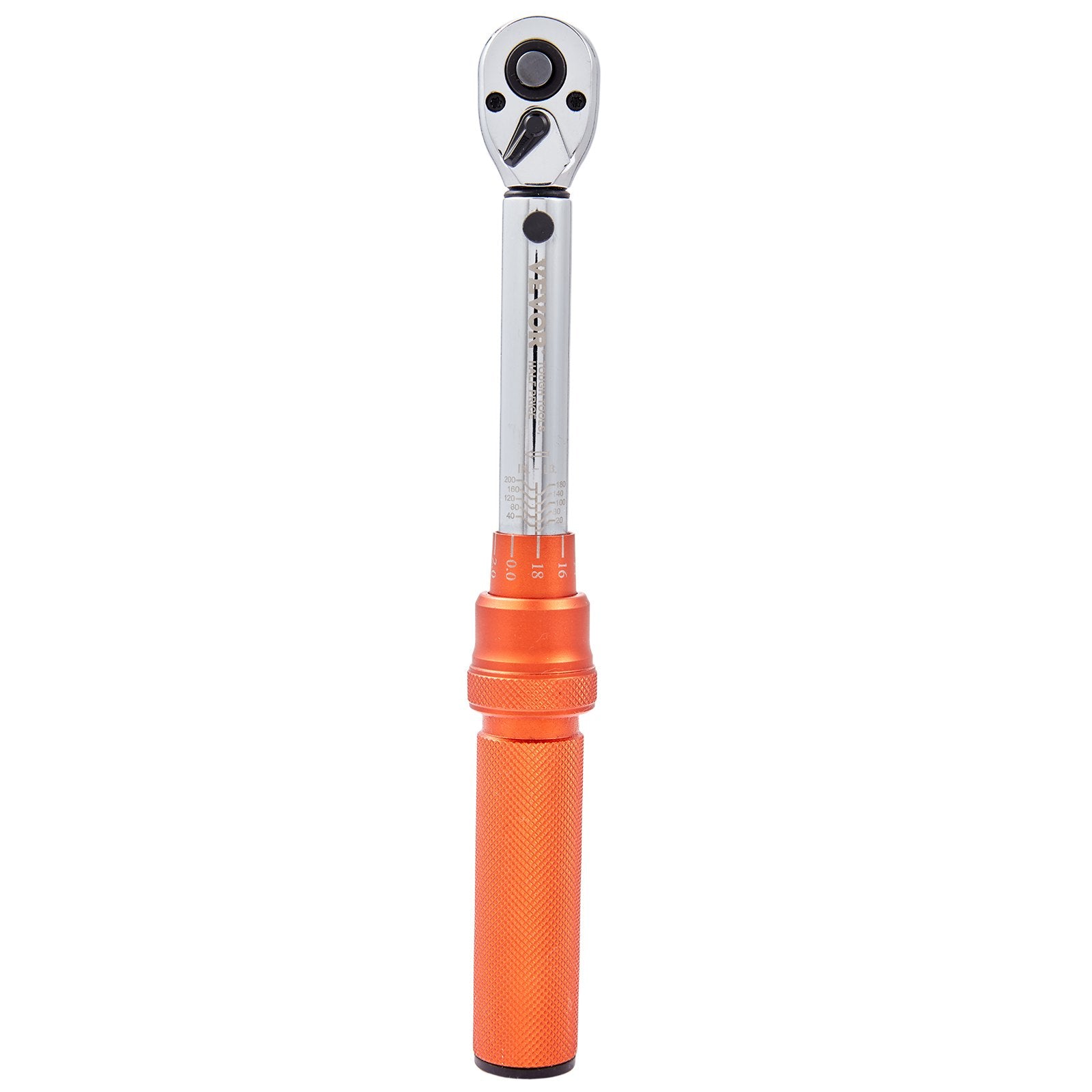 Click Torque Wrench Set, Dual Direction, 20–200 in.lb with Adapters