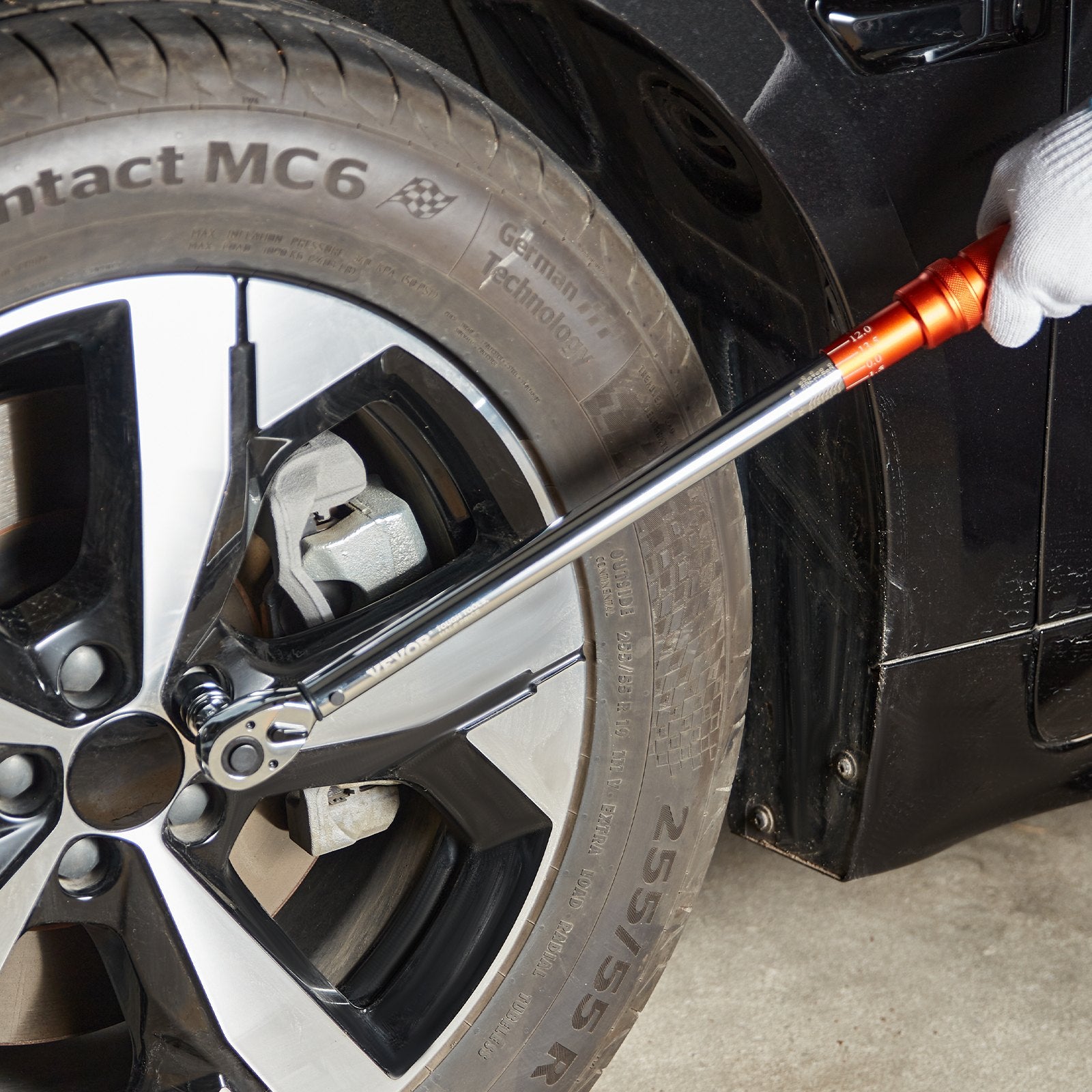 Torque Wrench 3/8" Drive 10-80ft.lb 14-110N.m Dual-Direction Mechanical Kit