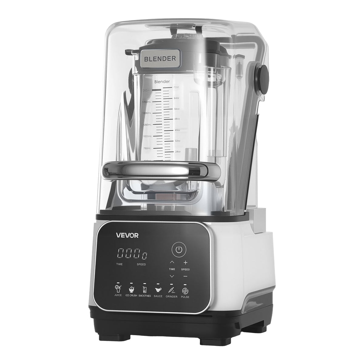 2L Professional Blender 2200W 26000RPM w/ Shield & 6 Preset Menus