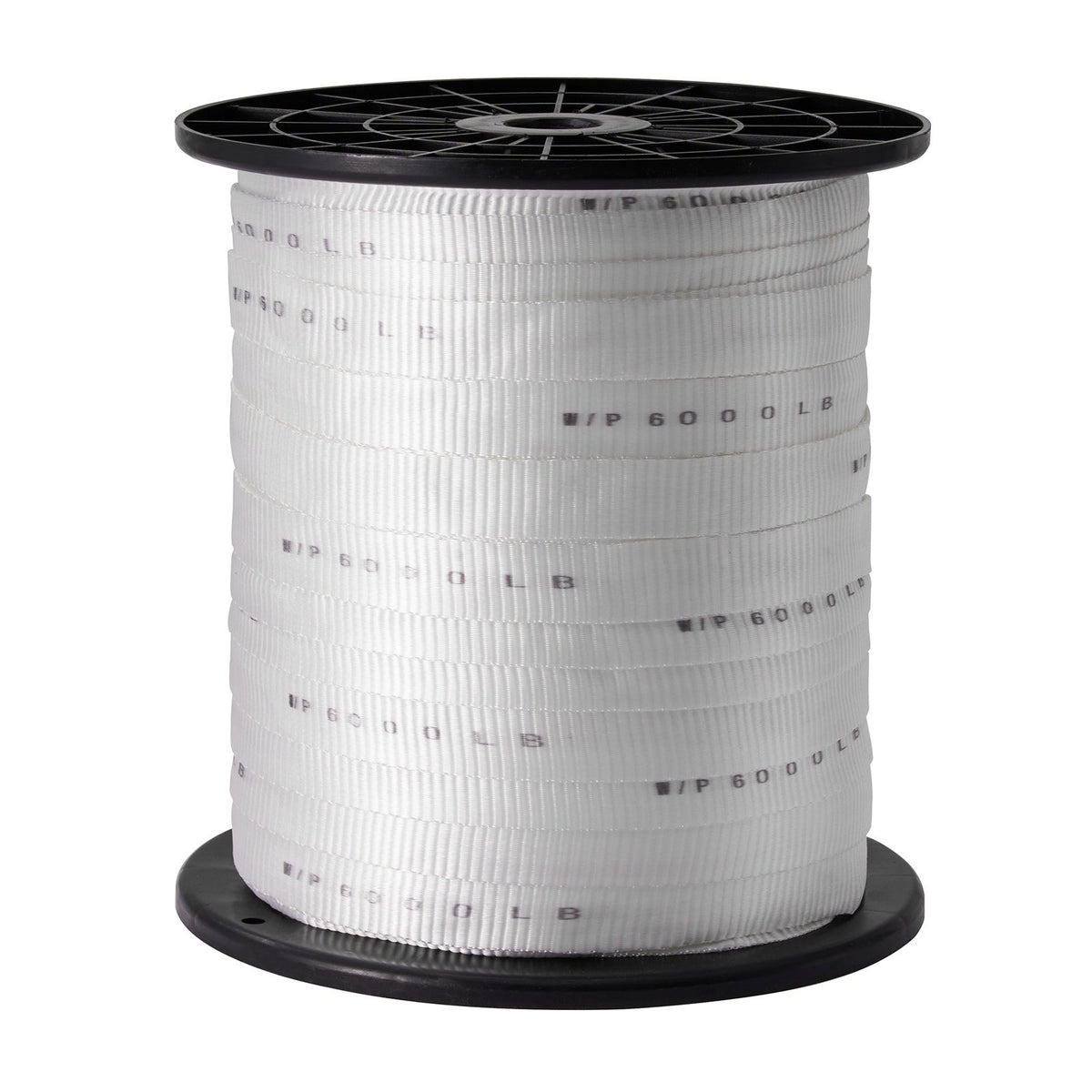 Polyester Pull Tape 2.5cm x 160.9m Mule Tape 2722kgf Cable Pulling White