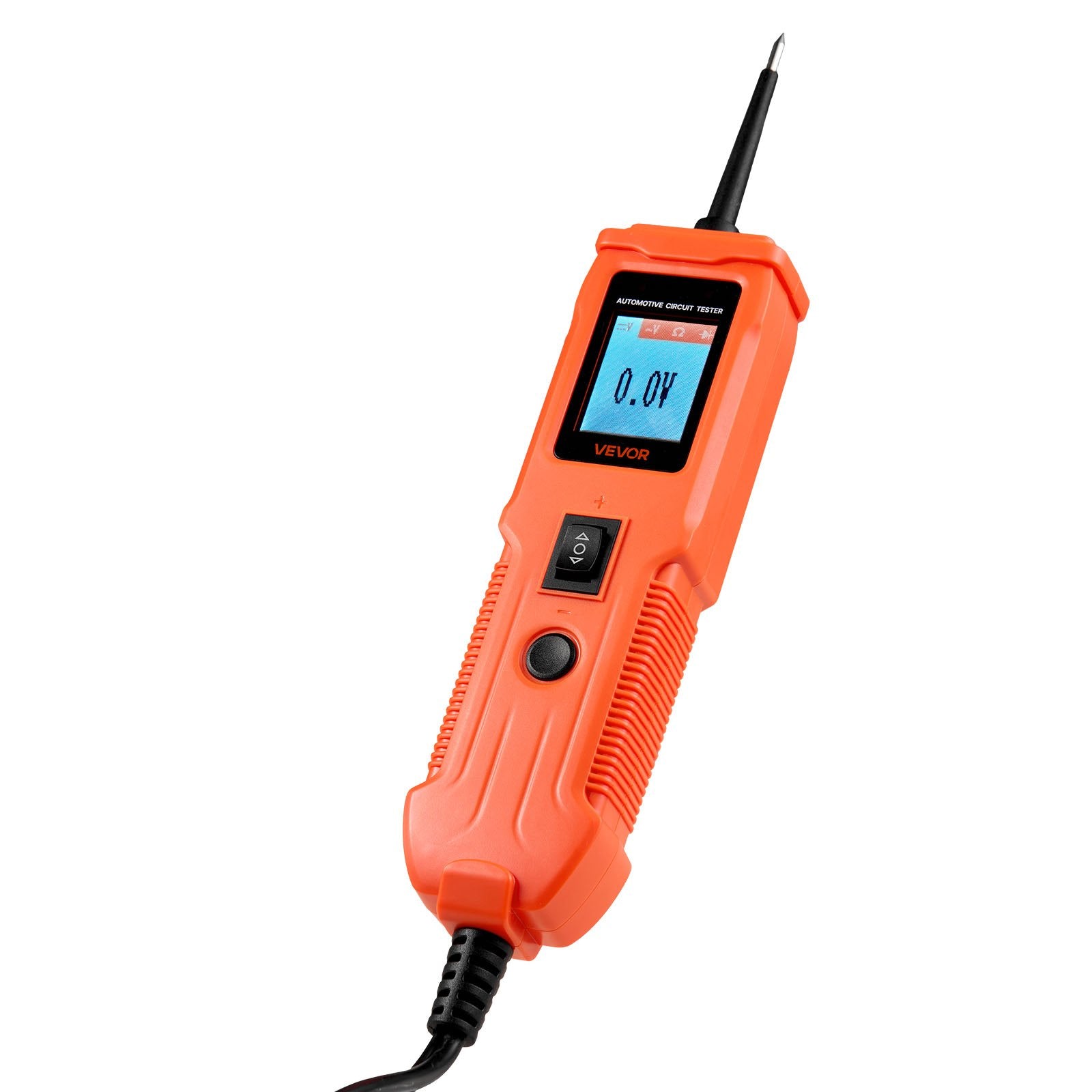 Automotive Circuit Tester, Power Probe with TFT Display & Lighting - 8-35 DCV
