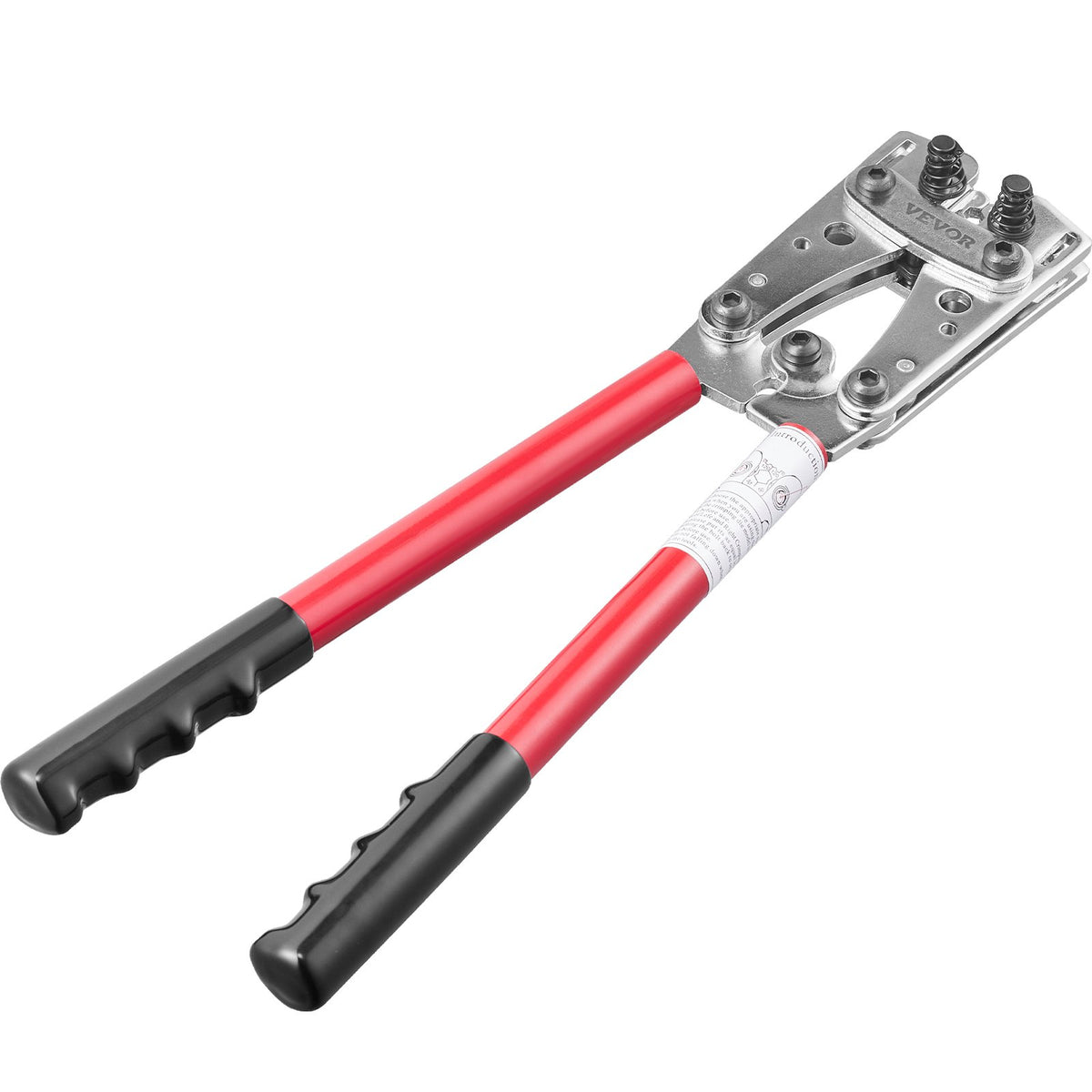 Crimping Tool Battery Cable Lug 10-1/0AWG with 60PCS Aluminum Terminals Die
