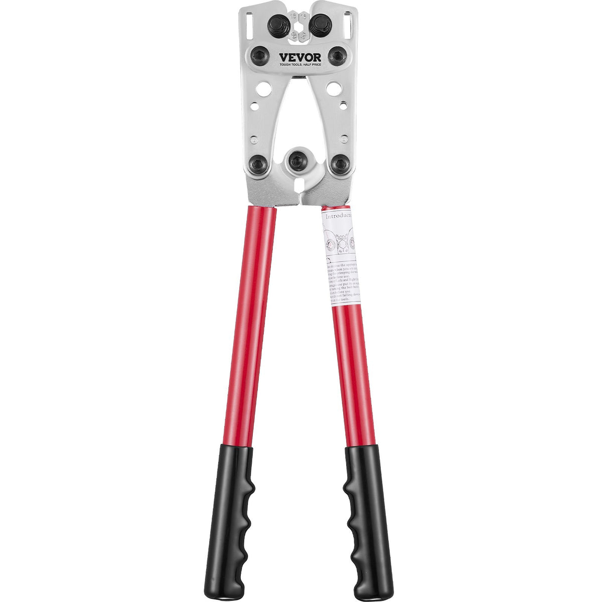 Crimping Tool Battery Cable Lug 10-1/0AWG with 60PCS Aluminum Terminals Die