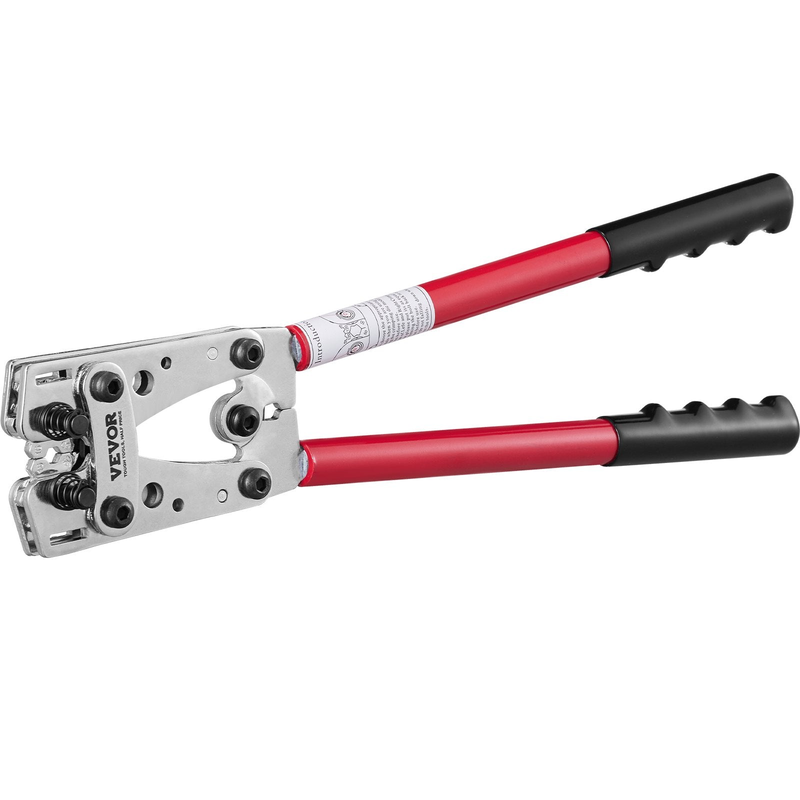 Crimping Tool Battery Cable Lug 10-1/0AWG with 60PCS Aluminum Terminals Die